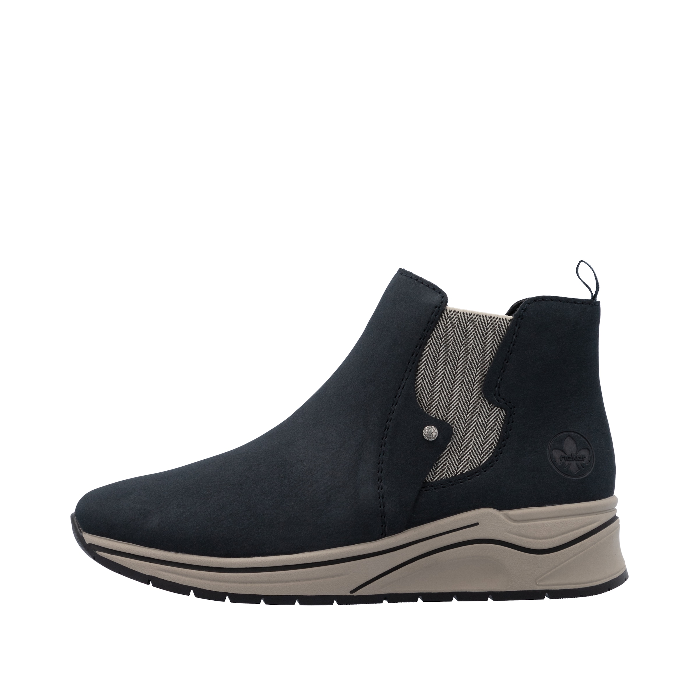 Rieker Chelseaboots, Boots, Stiefelette, High Top Sneaker, Keilboots mit Stretcheinsatz