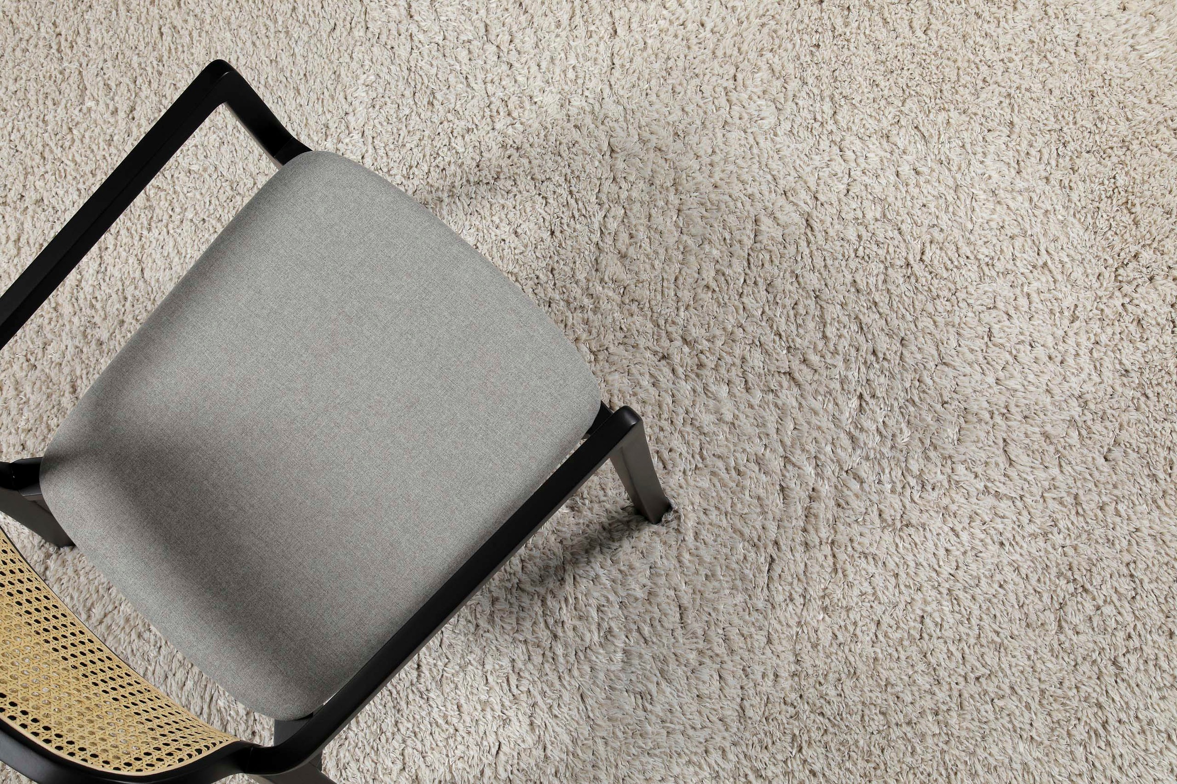 my home Hochflor-Teppich »Josetta«, rund, 50 mm Höhe, Langflor, Shaggy, dichter weicher Hochflor, uni farben, Wohnzimmer