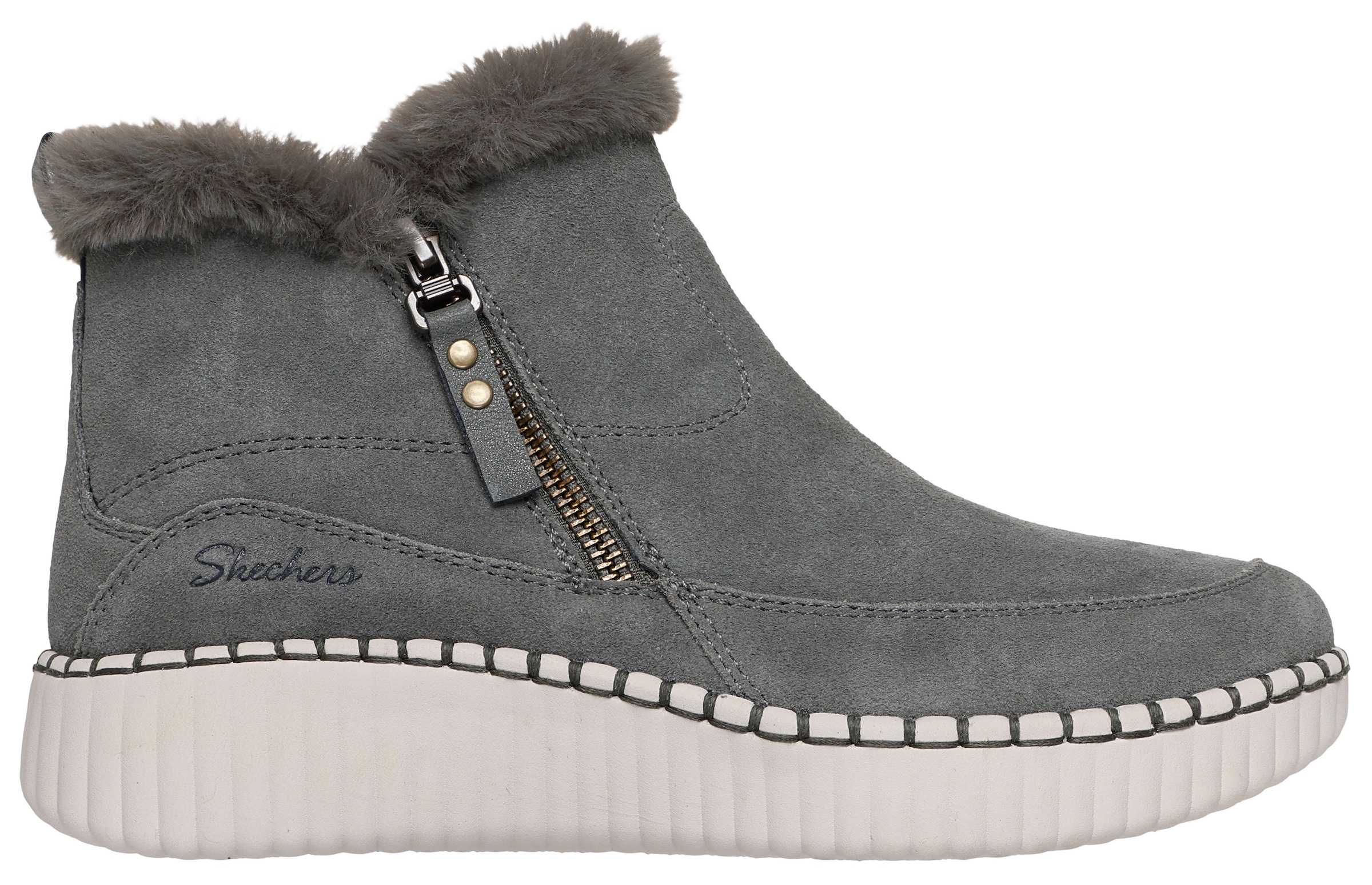Skechers Winterboots »WILSHIRE BLVD-FRESH ZIP«  Boots mit Reißverschluss