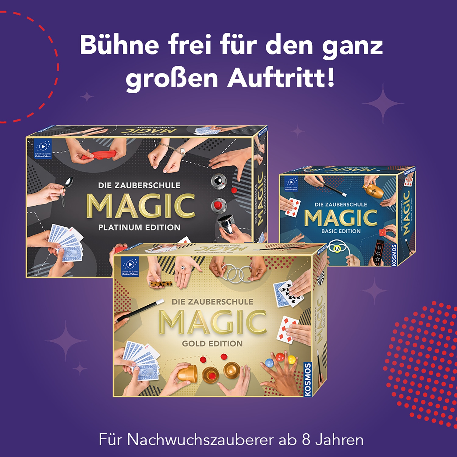 Kosmos Zauberkasten »Magic Zauber-Tricks«