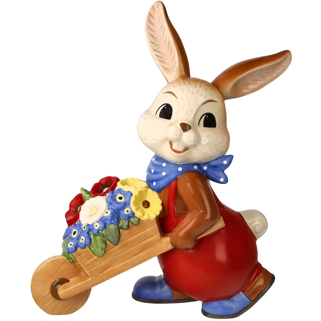 Goebel Osterhase »So schön ist der Frühling«, Sammelfigur, Hasenjunge mit  Schubkarre und Blumen auf Raten kaufen