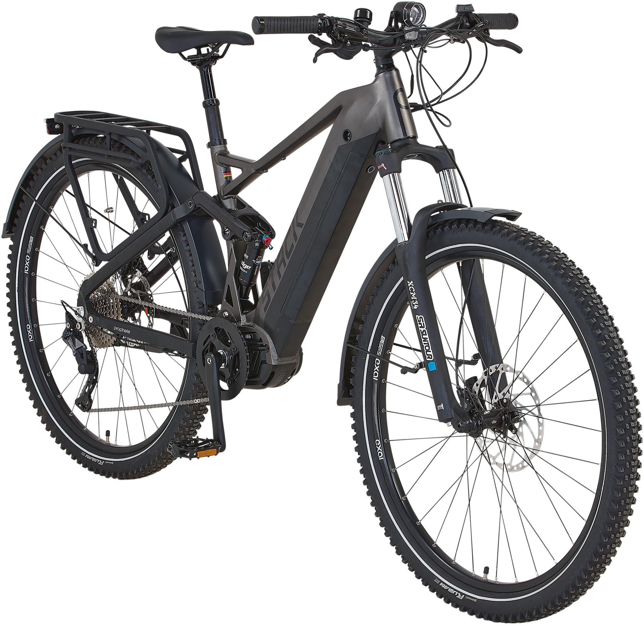Prophete E-Bike »Stack 5.8«, 10 Gang, Shimano, Deore, Mittelmotor 250 W