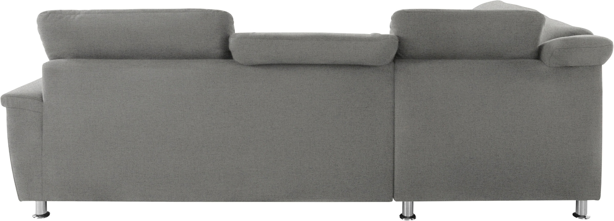 DOMO collection Ecksofa »Franzi L-Form«, wahlweise mit Kopfteilverstellung (dann Breite: 275 cm)
