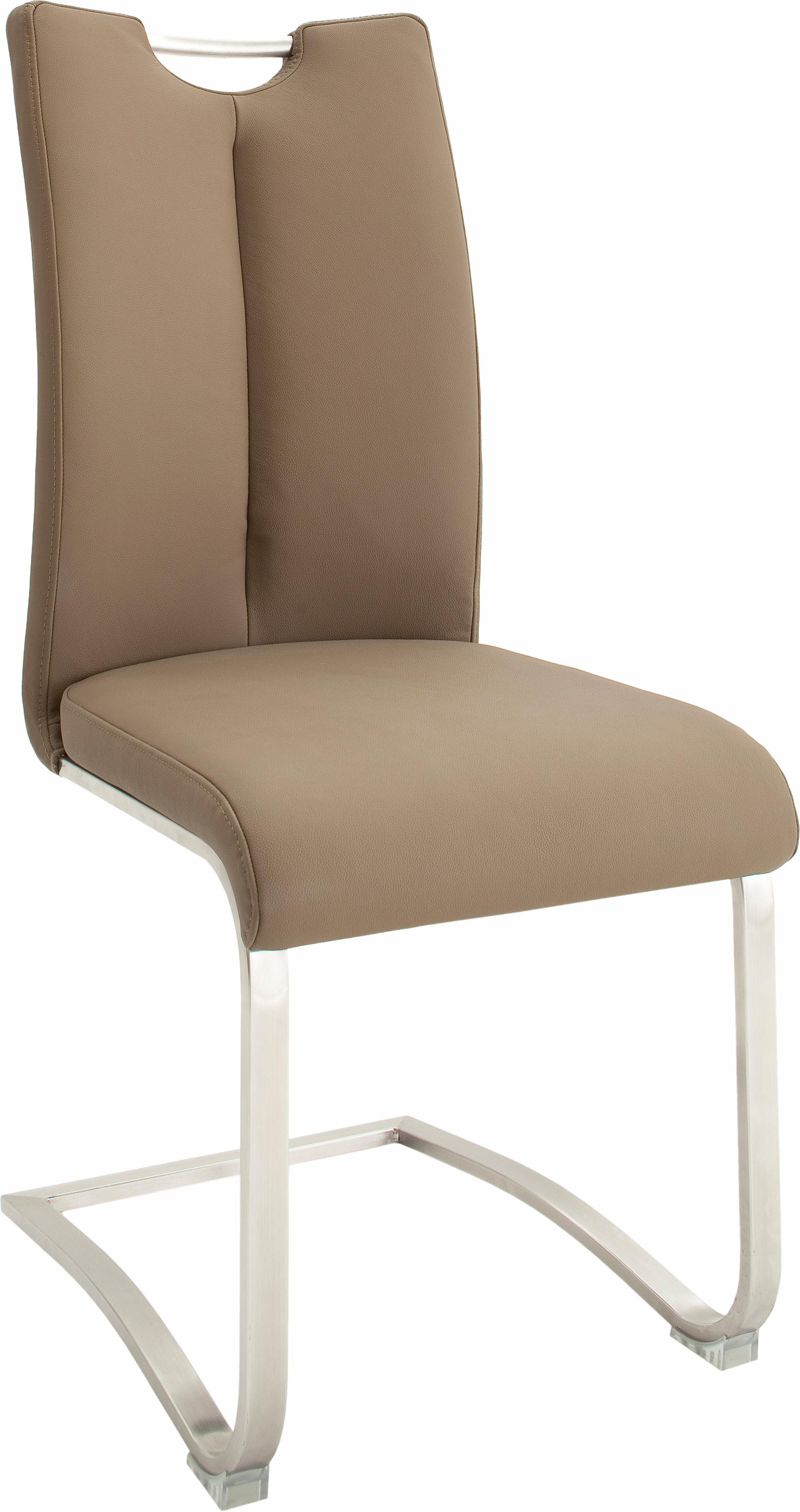 MCA furniture Freischwinger "Artos", (Set), 2 St., Leder, Stuhl mit Echtled günstig online kaufen