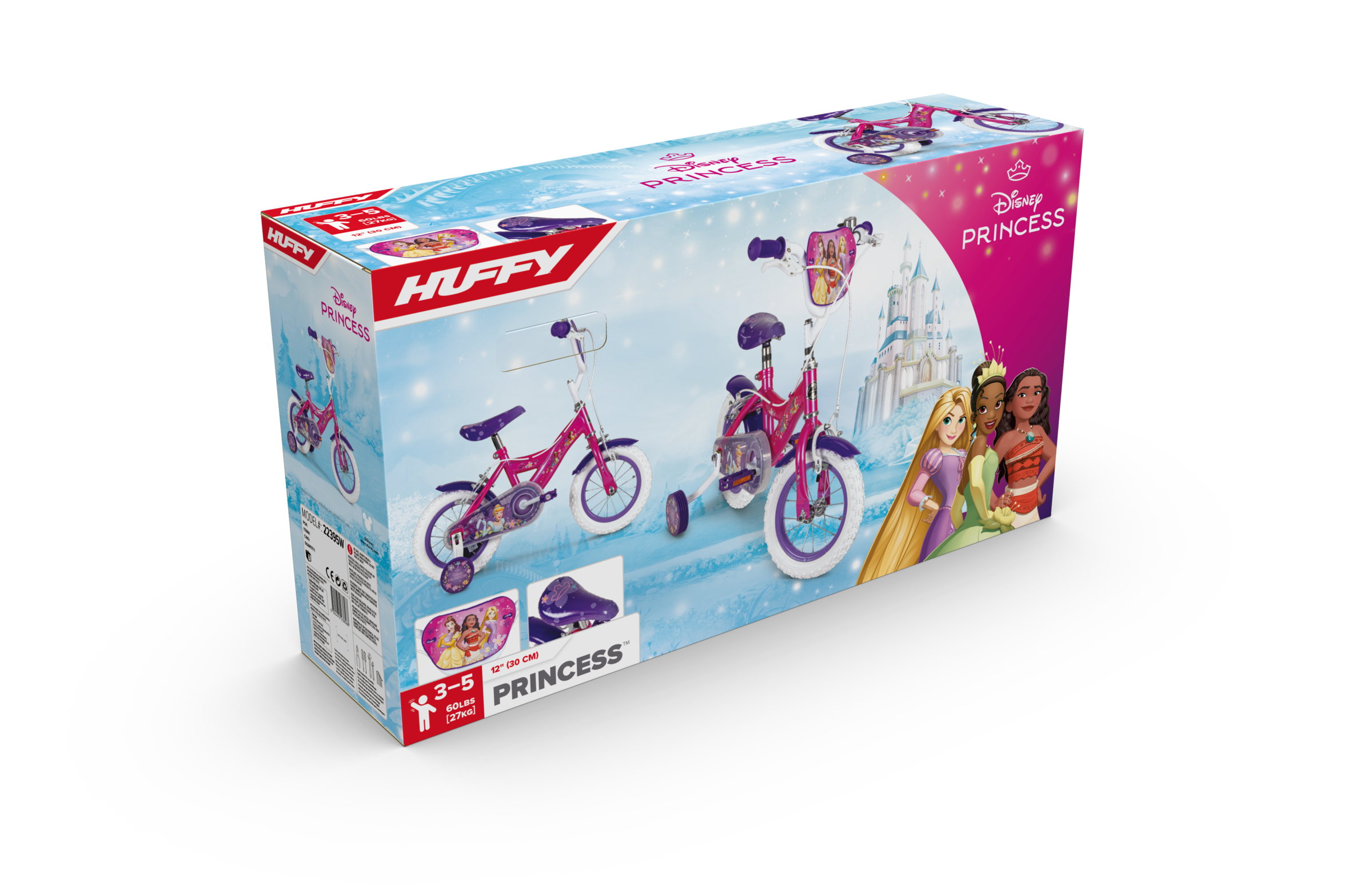 Huffy Kinderfahrrad »Huffy Disney Princess 12-Zoll-Fahrrad«