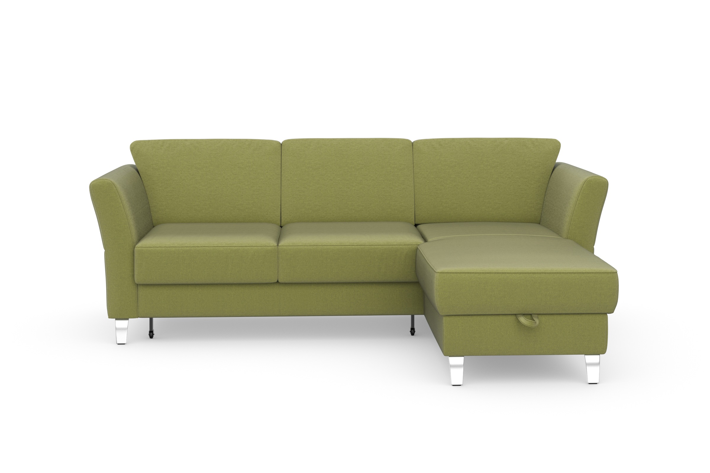 sit&more Ecksofa »Visby L-Form«, wahlweise mit Bettfunktion und Bettkasten, günstig online kaufen