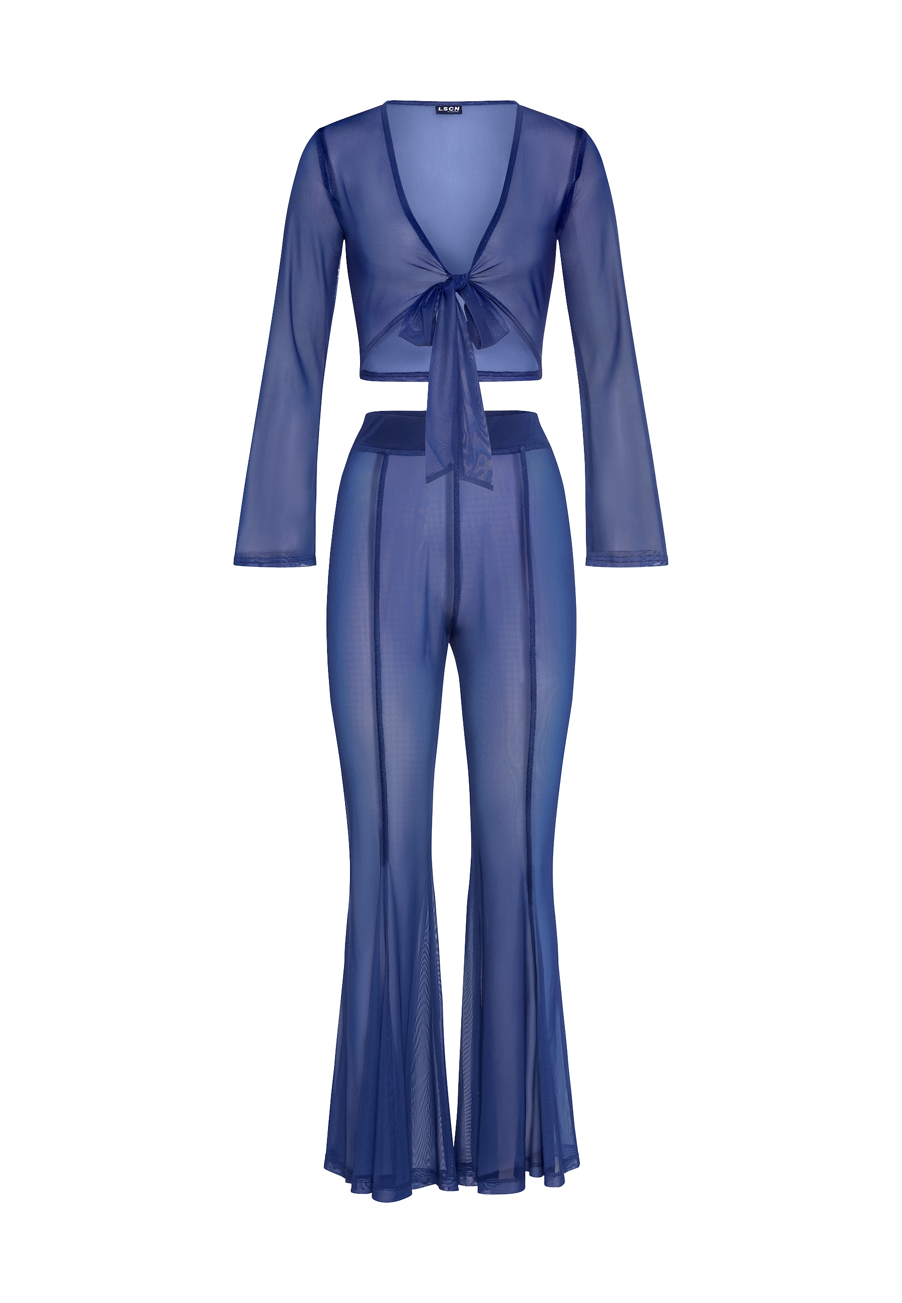 LSCN by LASCANA Langarmshirt, (Set, 2 tlg., + Hose)
