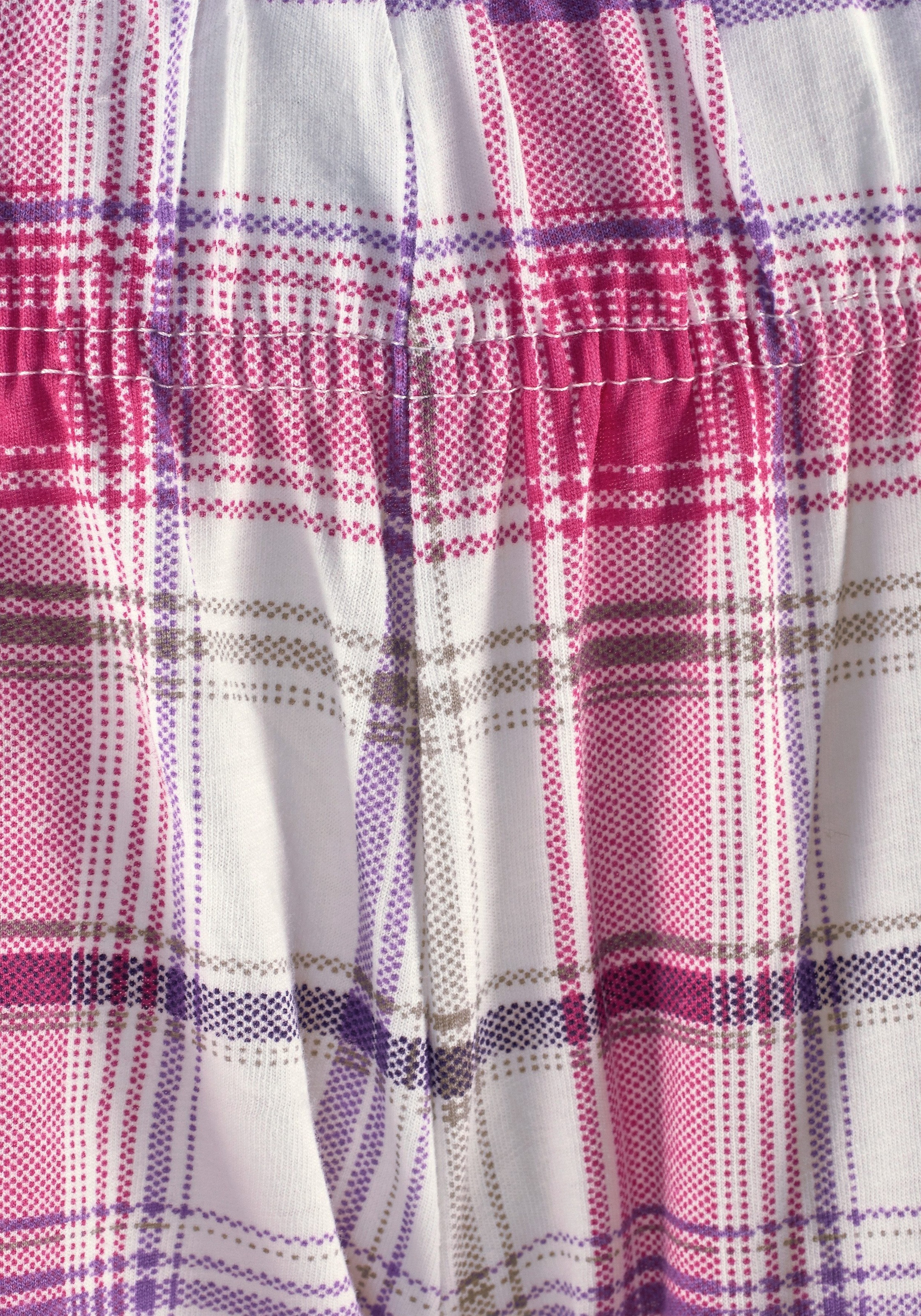 Arizona Schlafanzug 2 Stück, 4 Stk. tlg., mit Hose im Karodesign