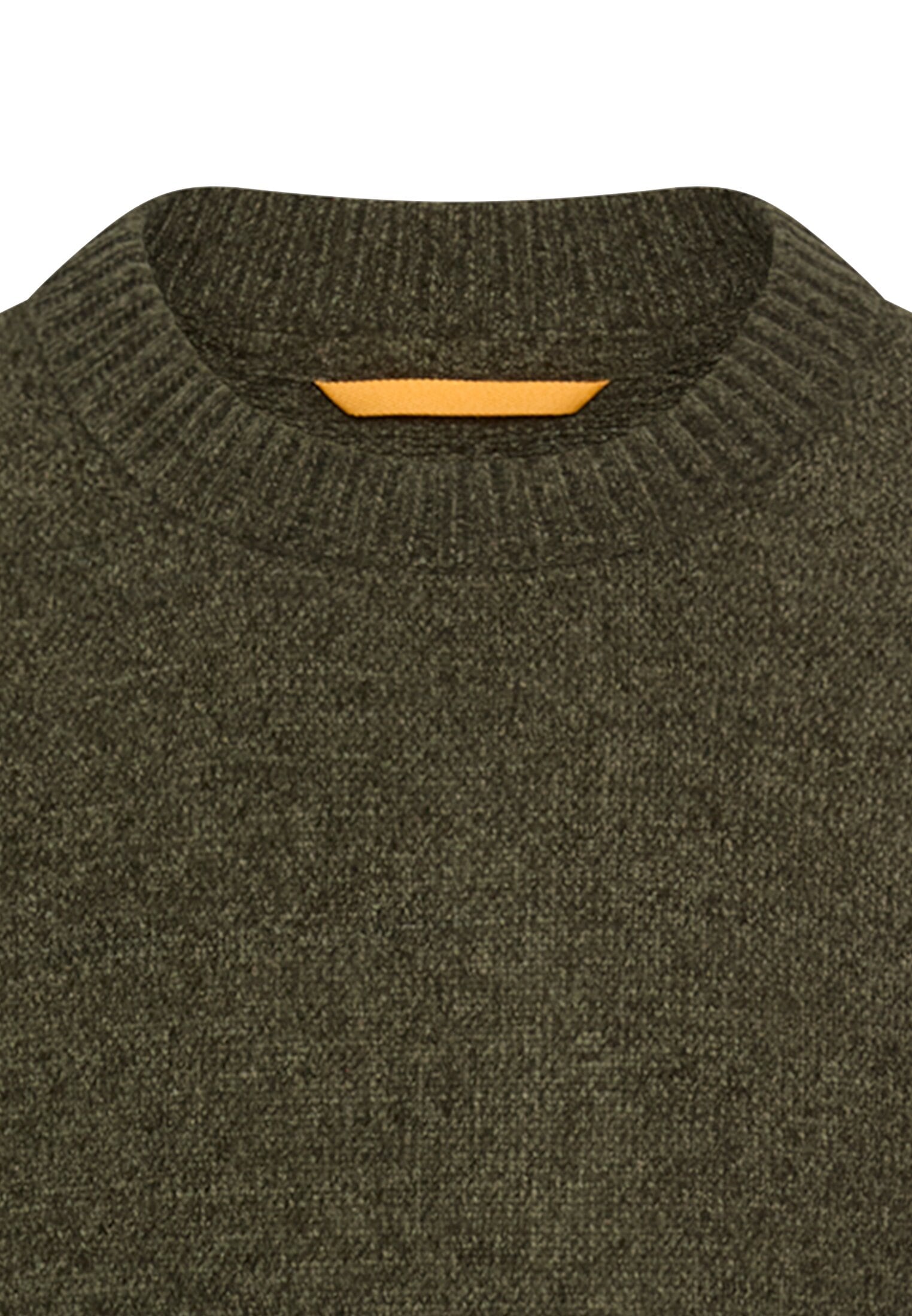 camel active Strickpullover, mit Rundhalsausschnitt