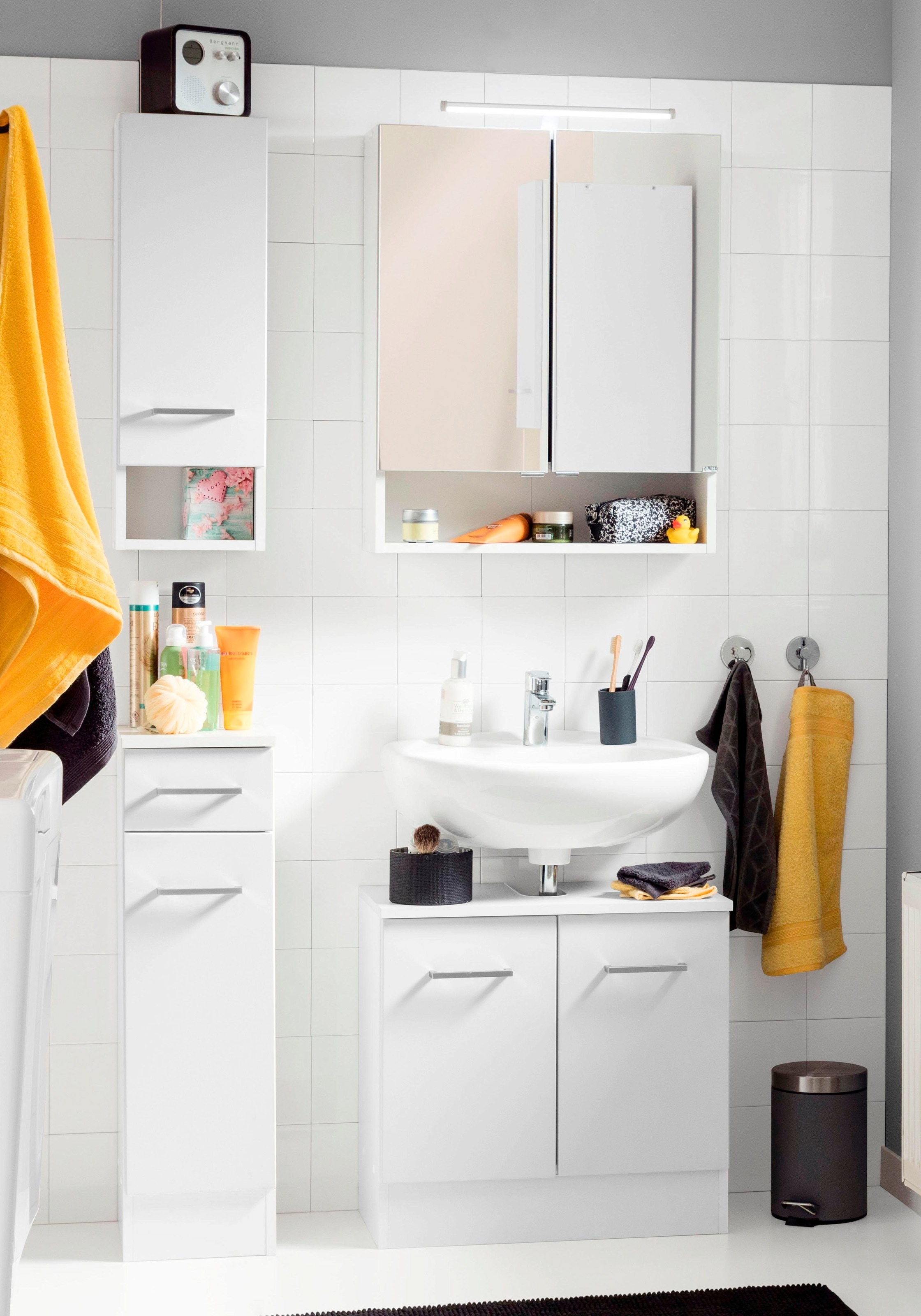 welltime Badmöbel-Set »Ribera« 3 Stk. tlg. günstig online kaufen