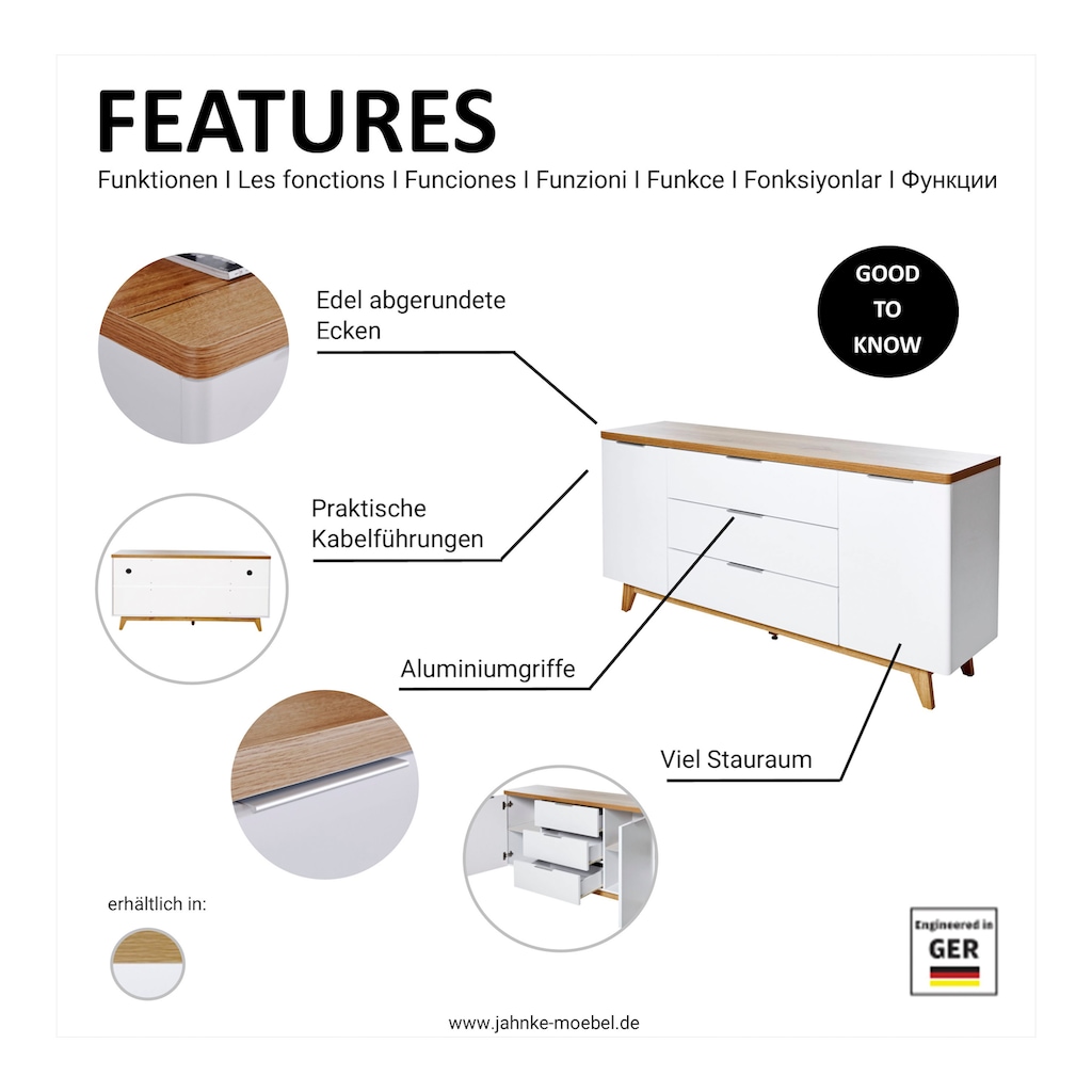 Jahnke Sideboard »LIBRE«