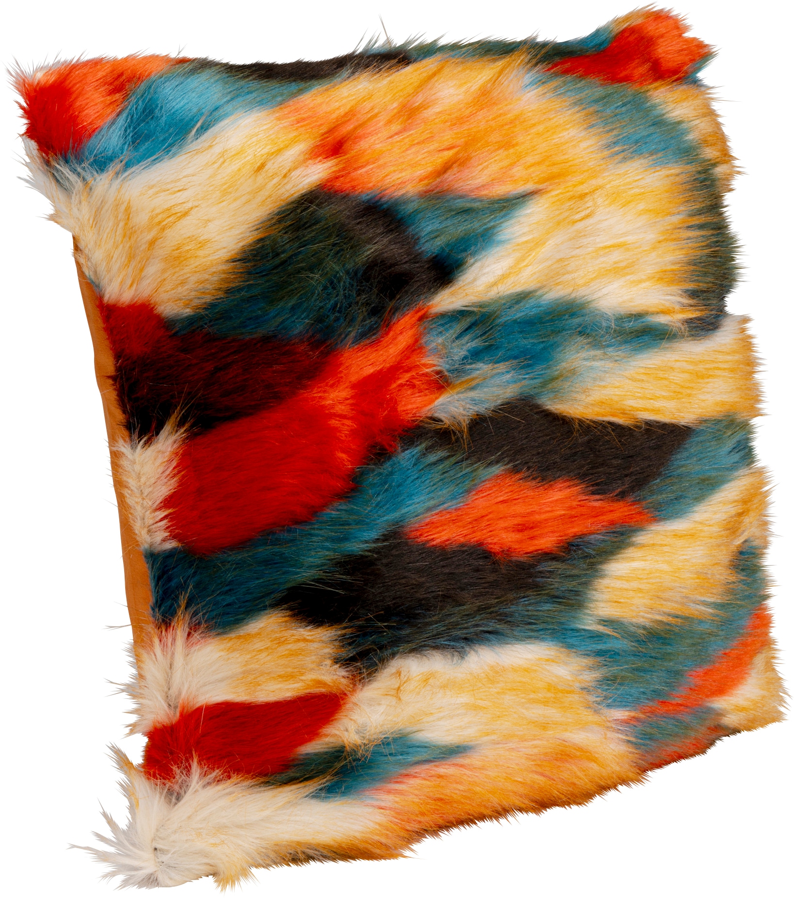 Kare Design Dekokissen »Glammer Colore, Kissenhülle mit Füllung, 45x45 cm« stützt Kopf und Nacken angenehm und sorgt für erholsamen Schlaf