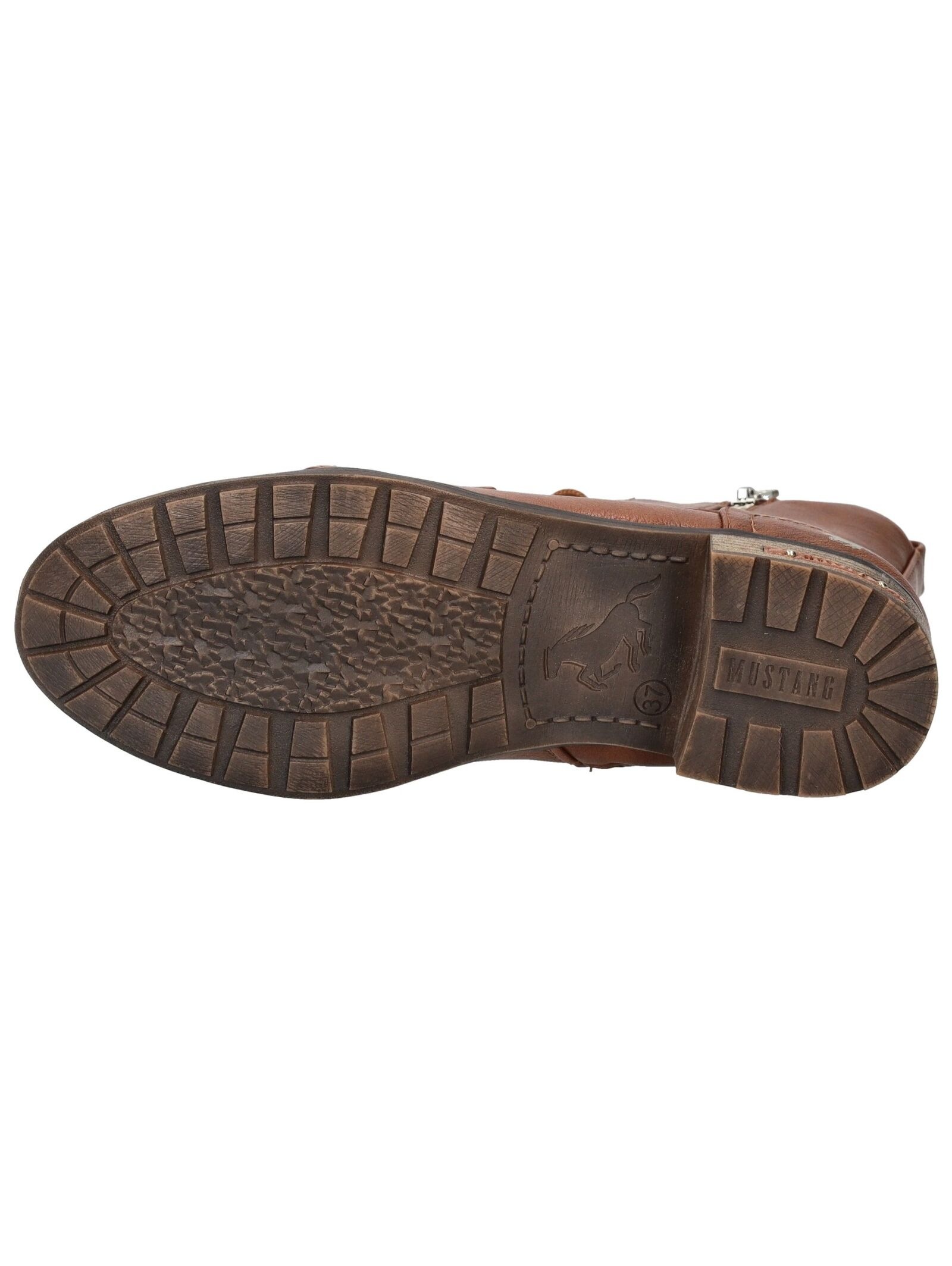 Mustang Shoes Schnürstiefelette »Mustang Shoes Stiefelette Lederimitat«