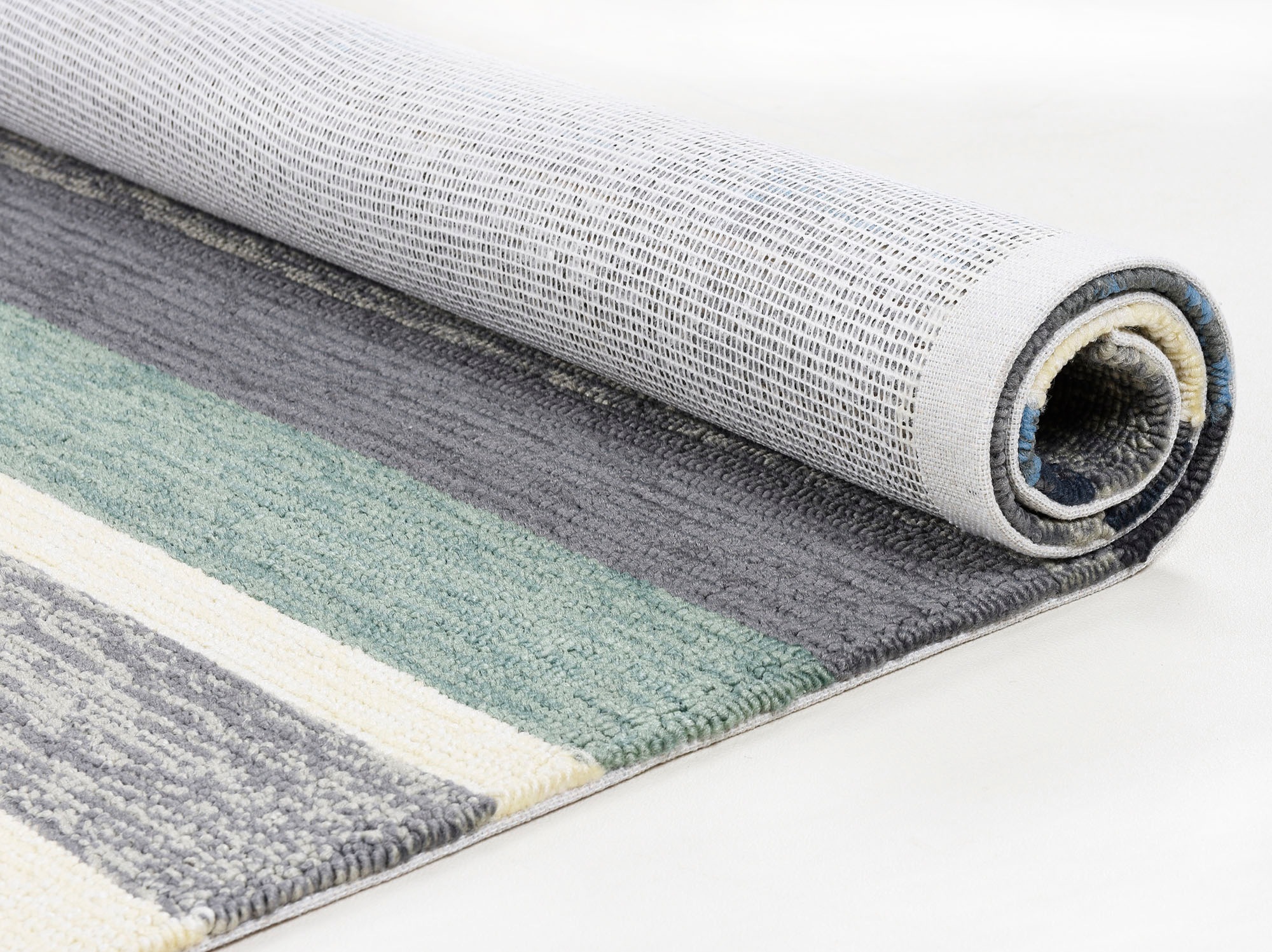 Gino Falcone Teppich »Rosetta-Stripes«, rechteckig, 20 mm Höhe, In- und Outdoor geeignet, Wohnzimmer