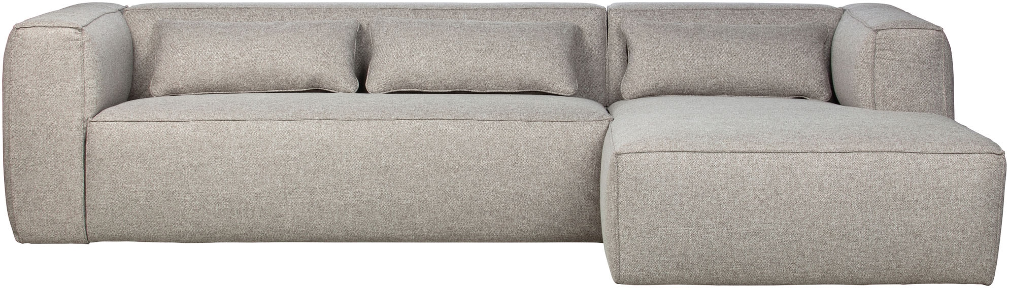 WOOOD Ecksofa »Bean«, mit Ottomane, inklusive Kissen, Breite 305 cm