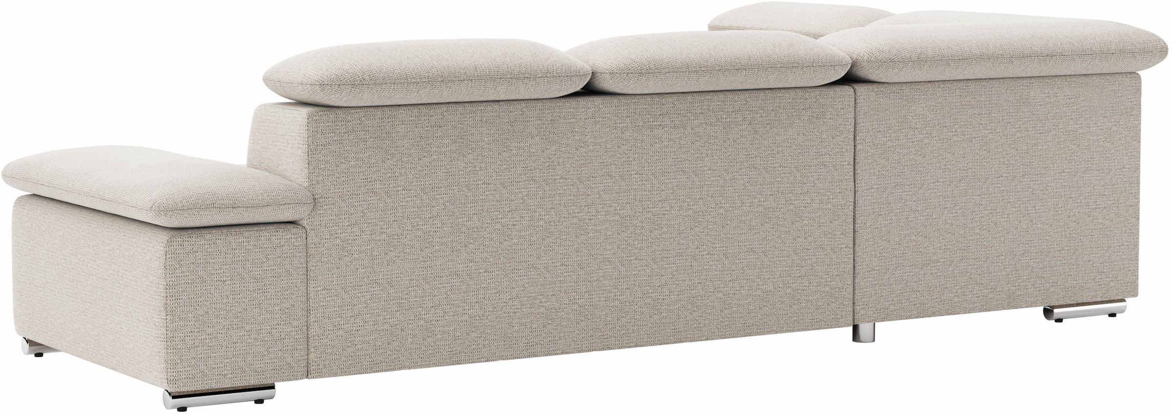 Ecksofa Valantine V, wahlweise mit Bettfunktion