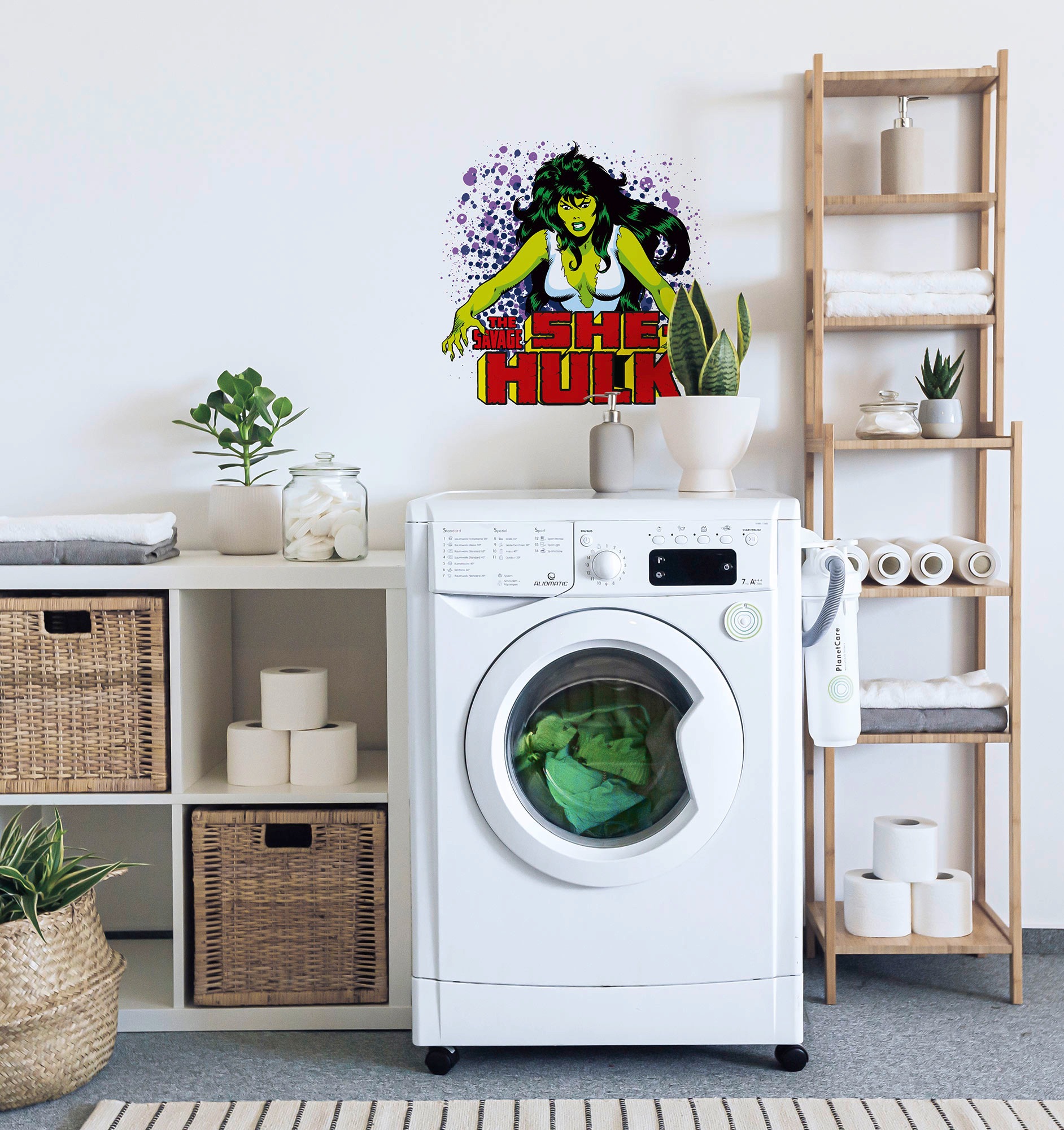 Komar Wandtattoo »She-Hulk Comic Classic - Größe 50 x 70 cm«, (1 St.), selbstklebend, Wandsticker, Kinderzimmer