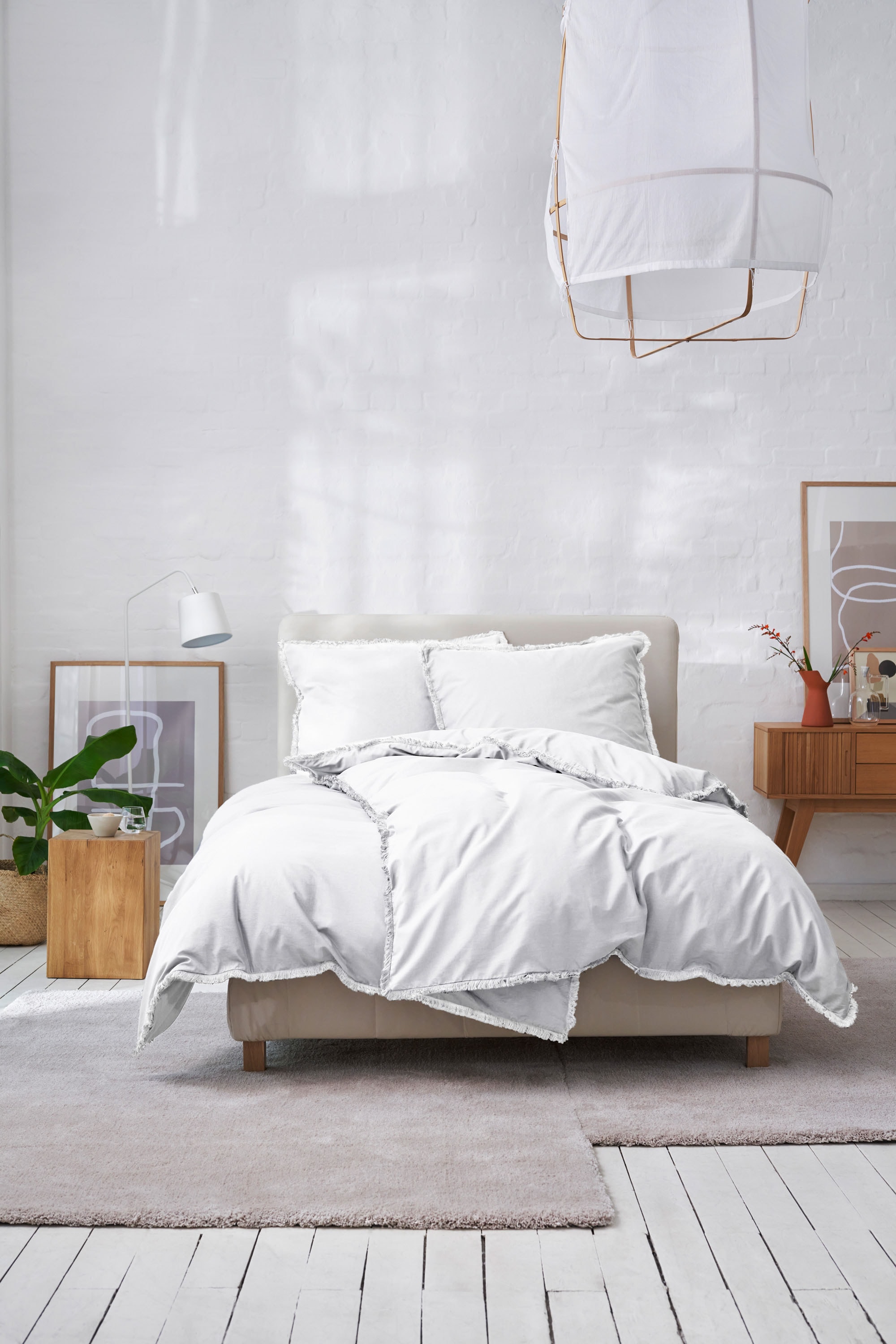 Esprit Bettwäsche »Fringe«, aus 100% Baumwolle BCI
