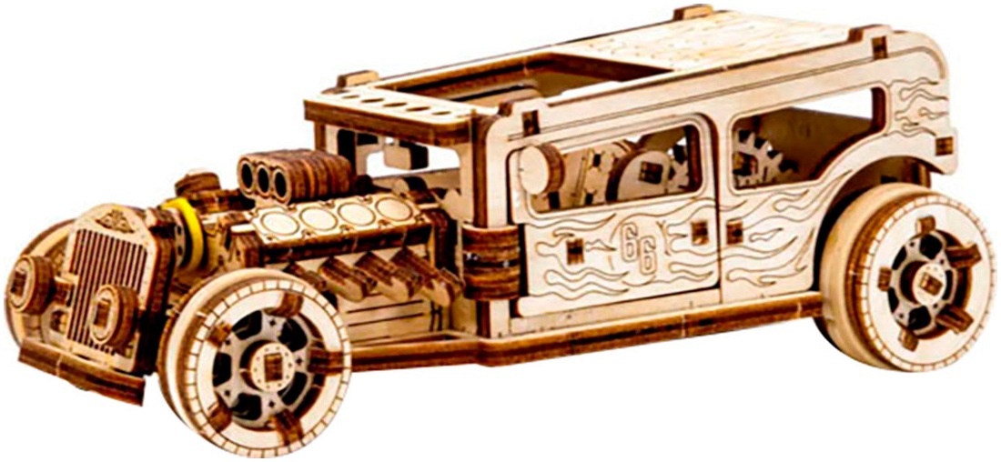 Revell® Modellbausatz »Revell Tiny Adventures, Hot Rod«, 1:32, Made in Europe, FSC® - schützt Wald