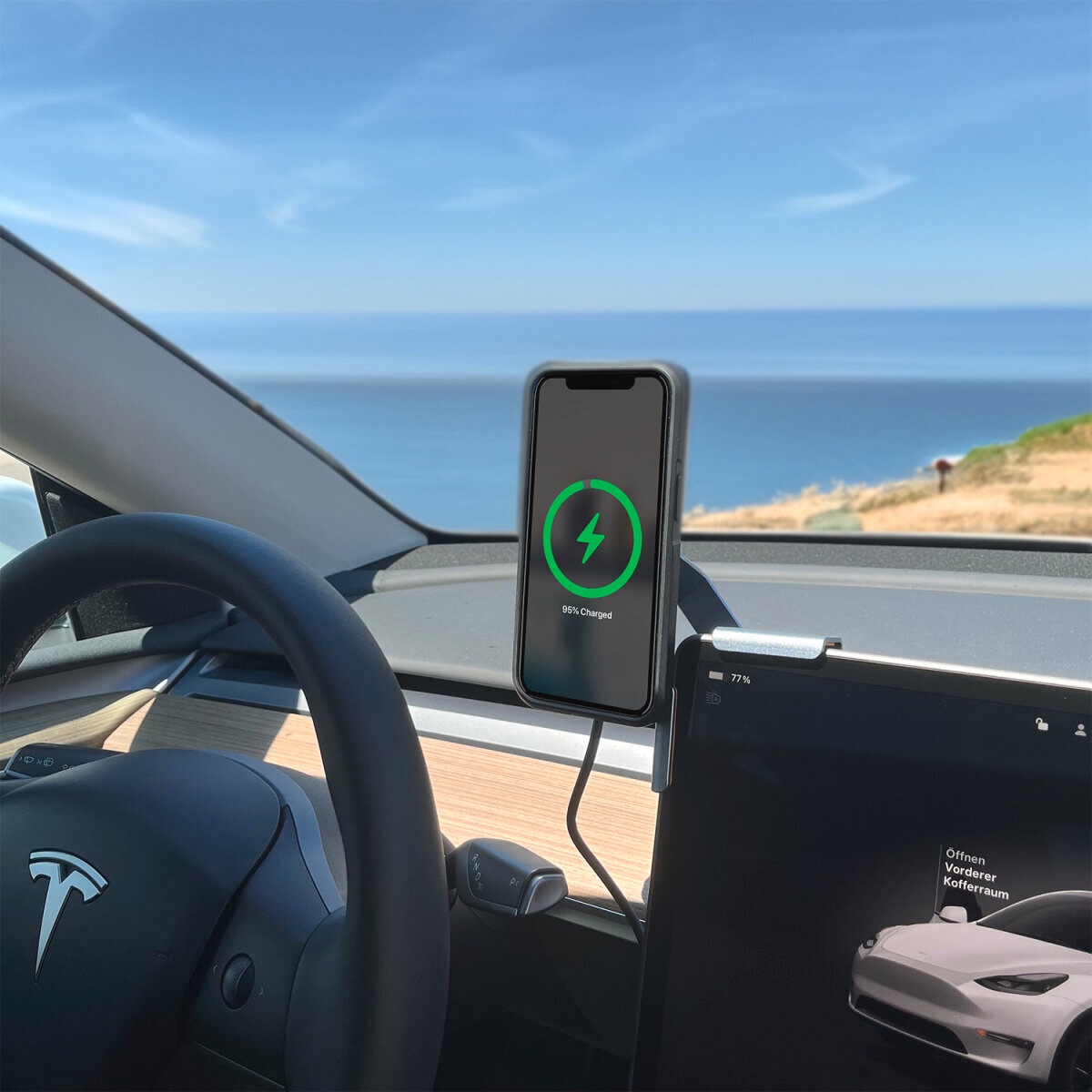 4smarts Wireless Charger »Qi2 Screen Mount«