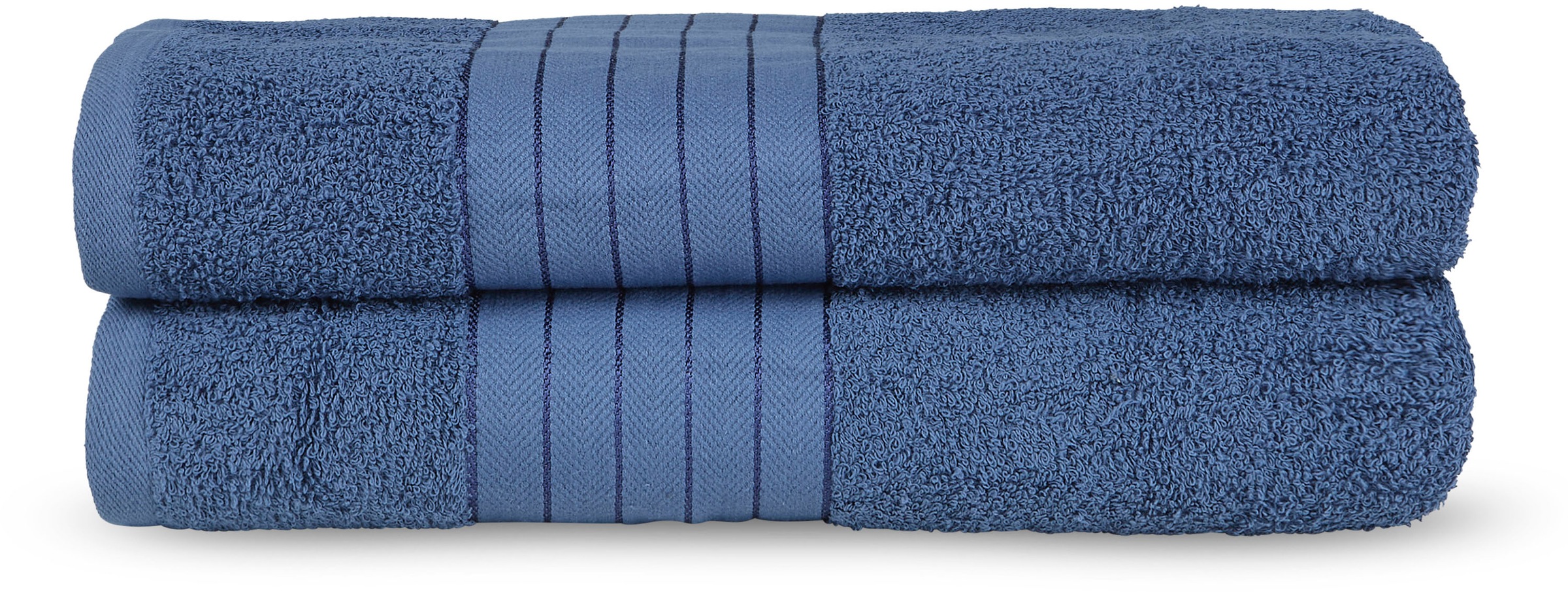 good morning Badetuch »Uni Towels«, (2 St., 2er Set Badetücher 70 x 140 cm) günstig online kaufen