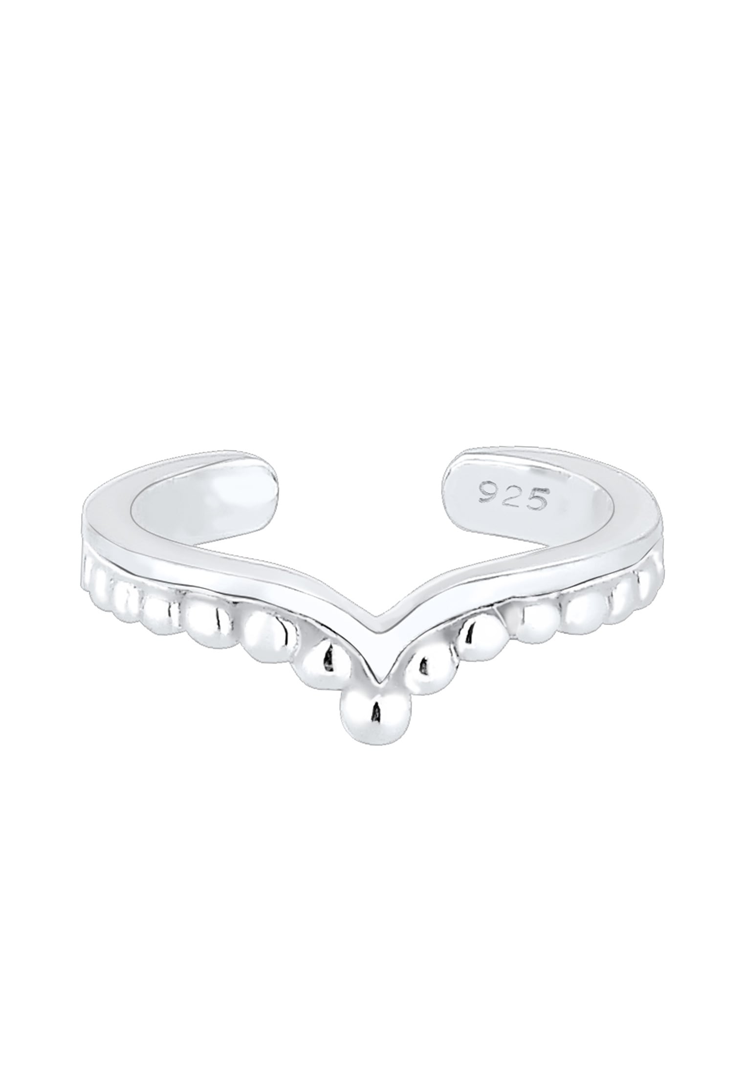 Elli Fingerring »Midi Dots Design 925 Sterling Silber«