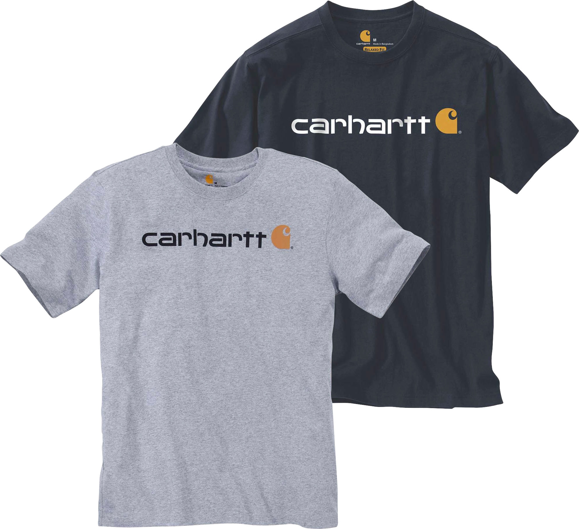 Carhartt T-Shirt »Logo«, (Set, 2er kaufen Set)