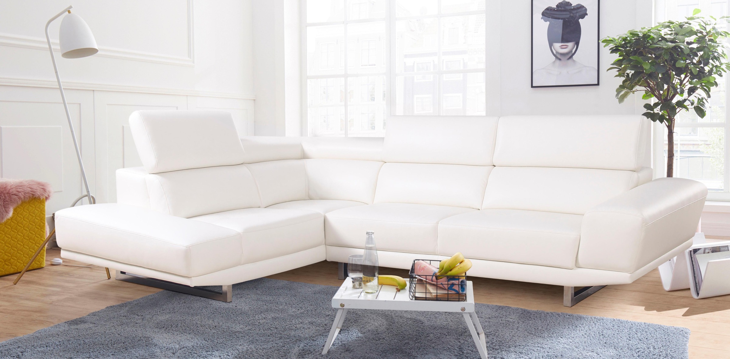 Places of Style Ecksofa auf Rechnung bestellen | Quelle.de