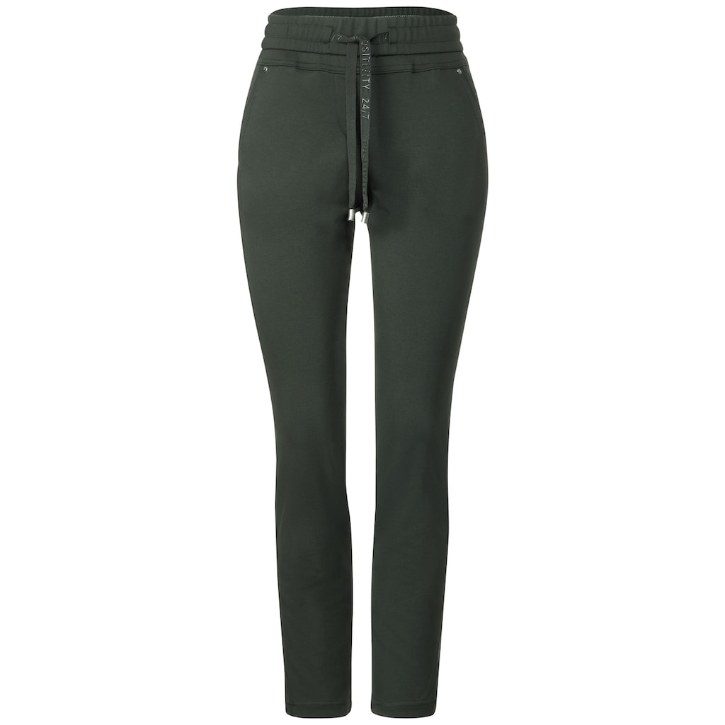 Cecil Jogger Pants »Tracey Solid«