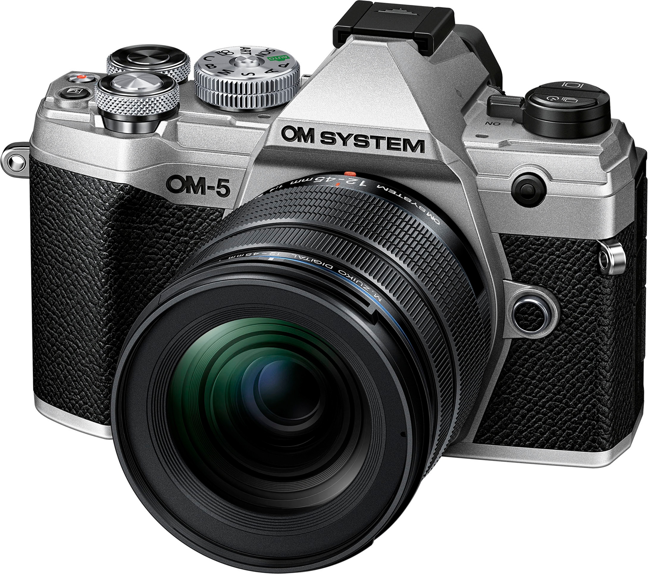 Olympus Systemkamera »OM-5 1245 Kit«, M.Zuiko Digital ED 12‑45mm F4 PRO, 20,4 MP, WLAN (Wi-Fi)-Bluetooth