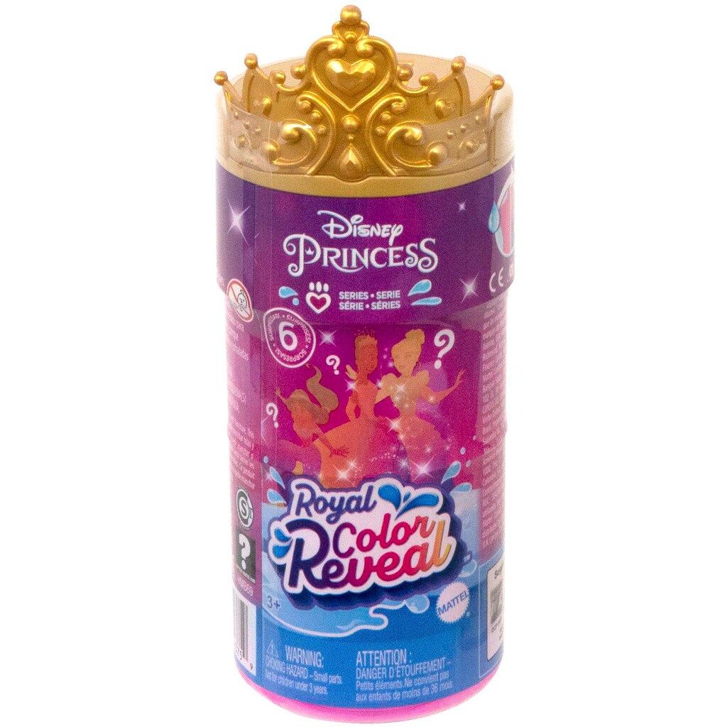 Mattel® Anziehpuppe »Disney Prinzessin, Color Reveal-Puppen, Freundschaft-Serie«