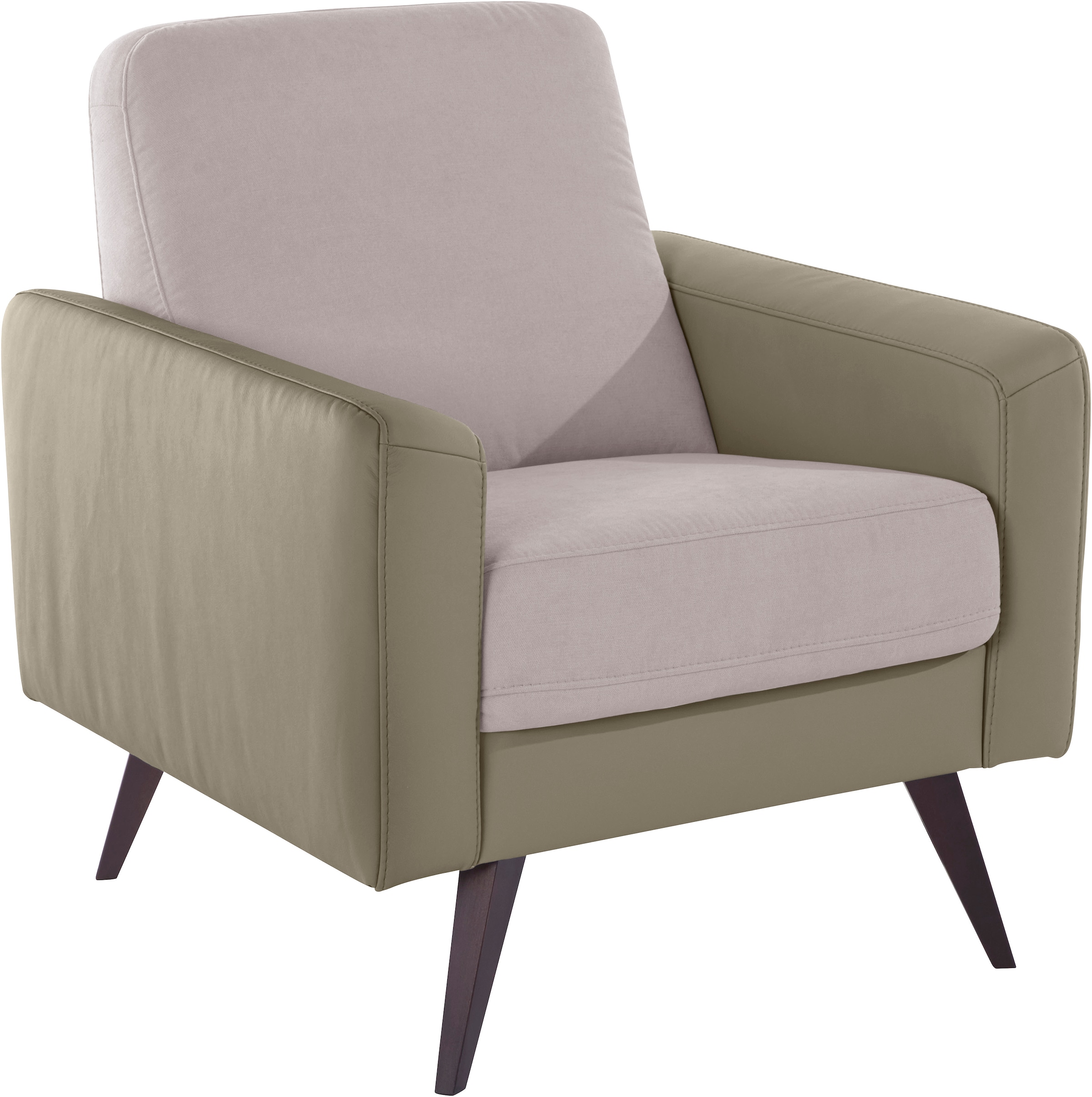 exxpo - sofa fashion Sessel »Samso, Loungesessel mit tollem Sitzkomfort«, Komfortsitzhöhe 49cm