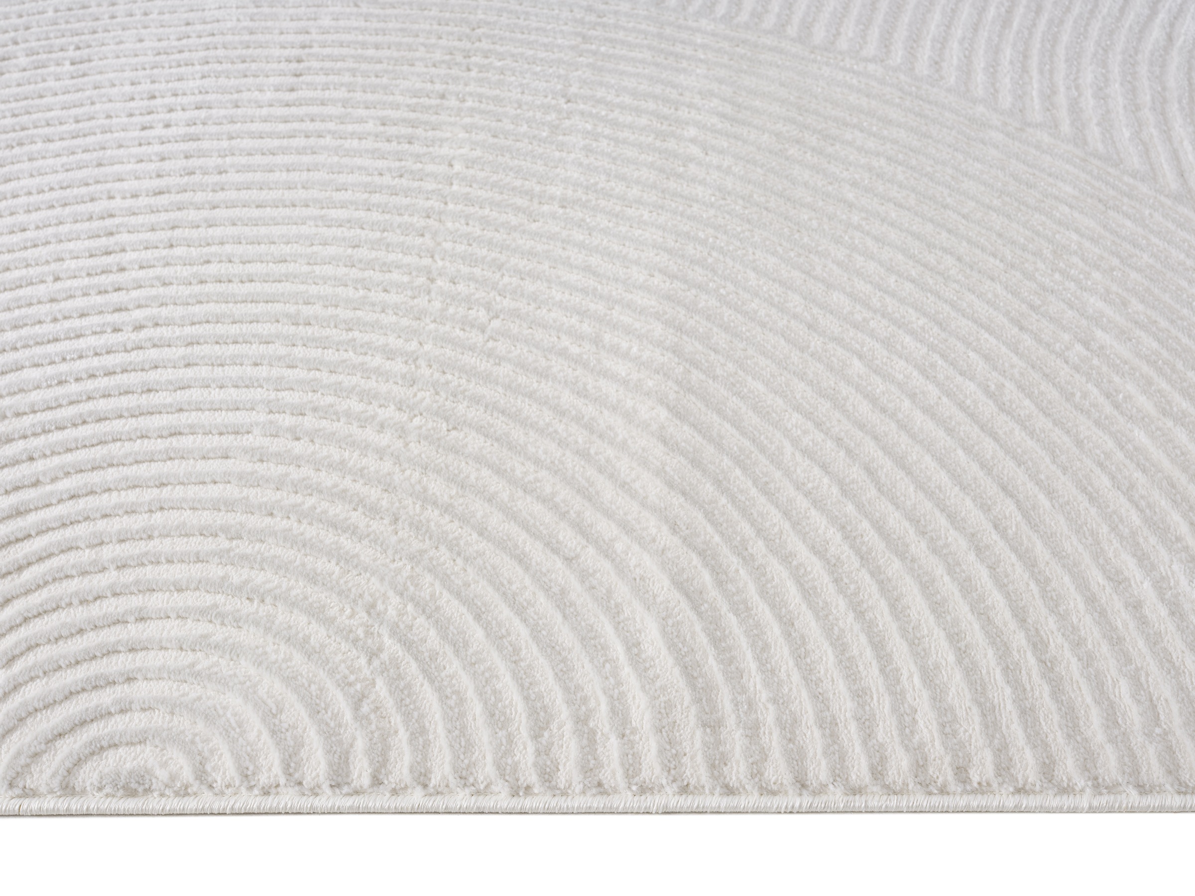 OTTO home Teppich »Bentori«, rechteckig, 11 mm Höhe, Modernes Design mit Boho-Charme, Scandi, Zen, Hoch-Tief-Struktur