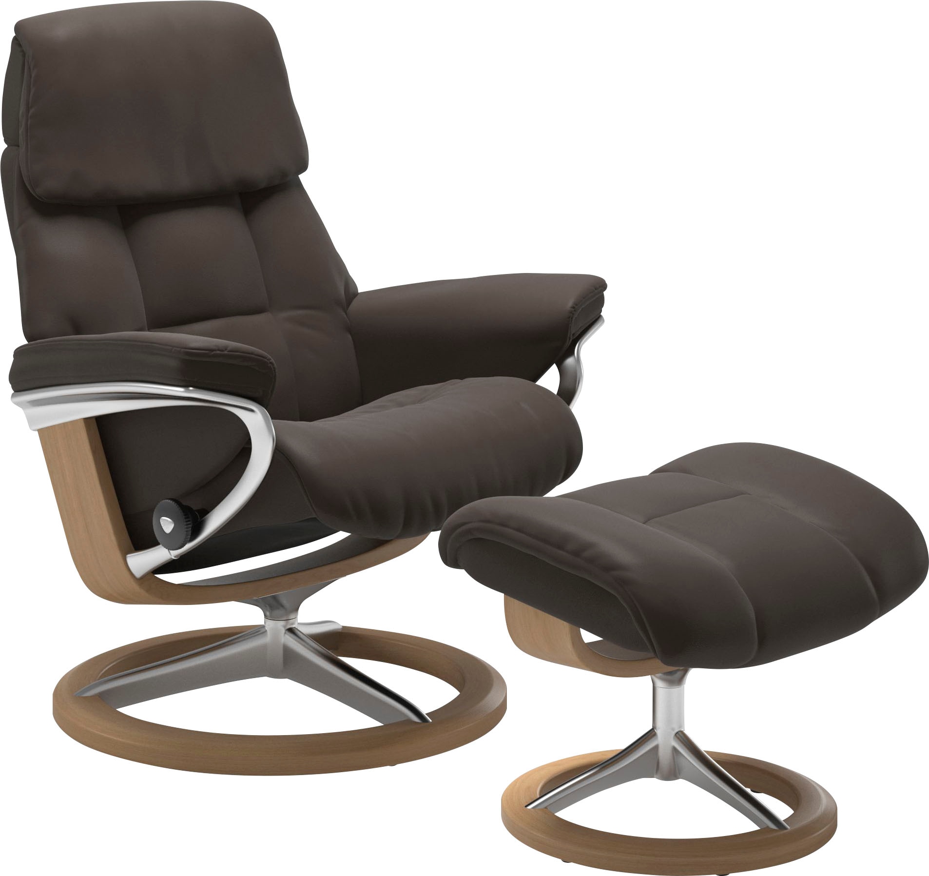 Stressless® Relaxsessel »Ruby« Set, Relaxsessel mit Hocker, mit Signature B günstig online kaufen