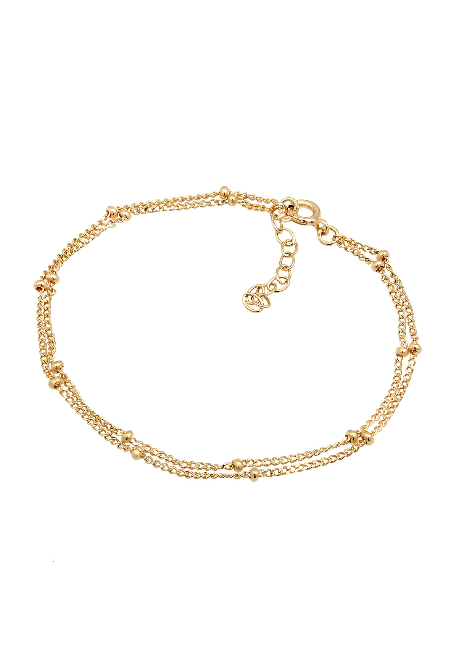 Elli Armband »Layer Kugel Kettchen Basic Trend 925er Silber«