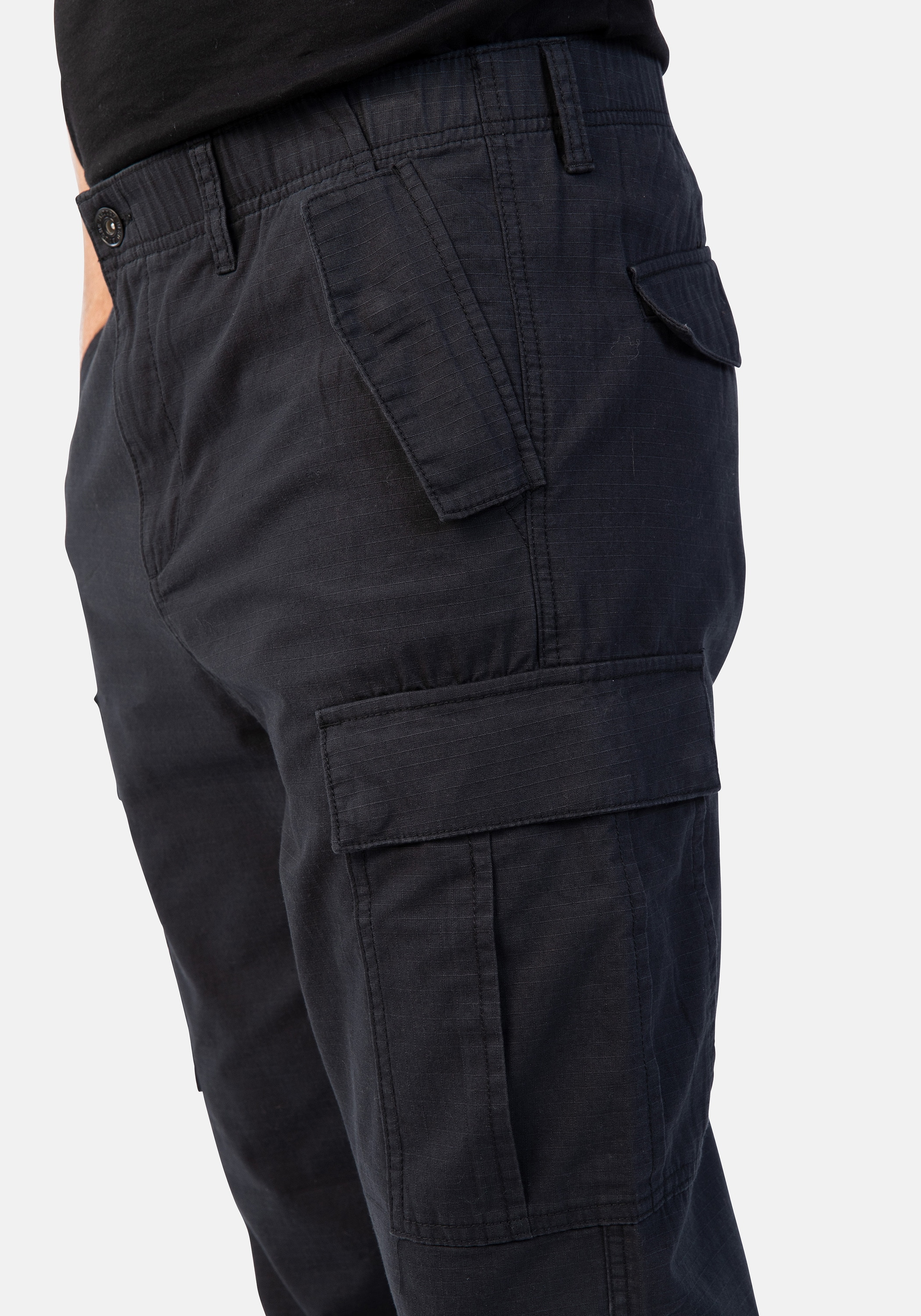 HERO by John Medoox Cargohose »Ripstopfabric Cargohose«, Outdoorhose Casual Ripstop für Herren