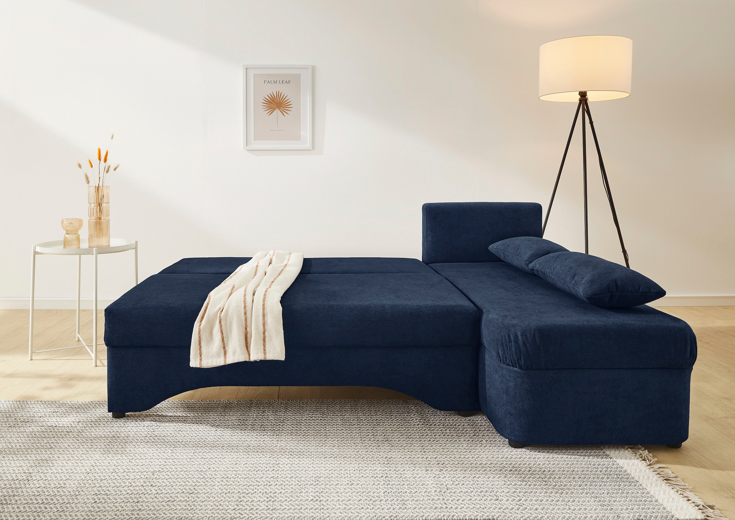Jockenhöfer Gruppe Ecksofa »Polaris L-Form, B: 191 cm« mit Bettfunktion & Bettkasten, Unser Dauertiefpreis