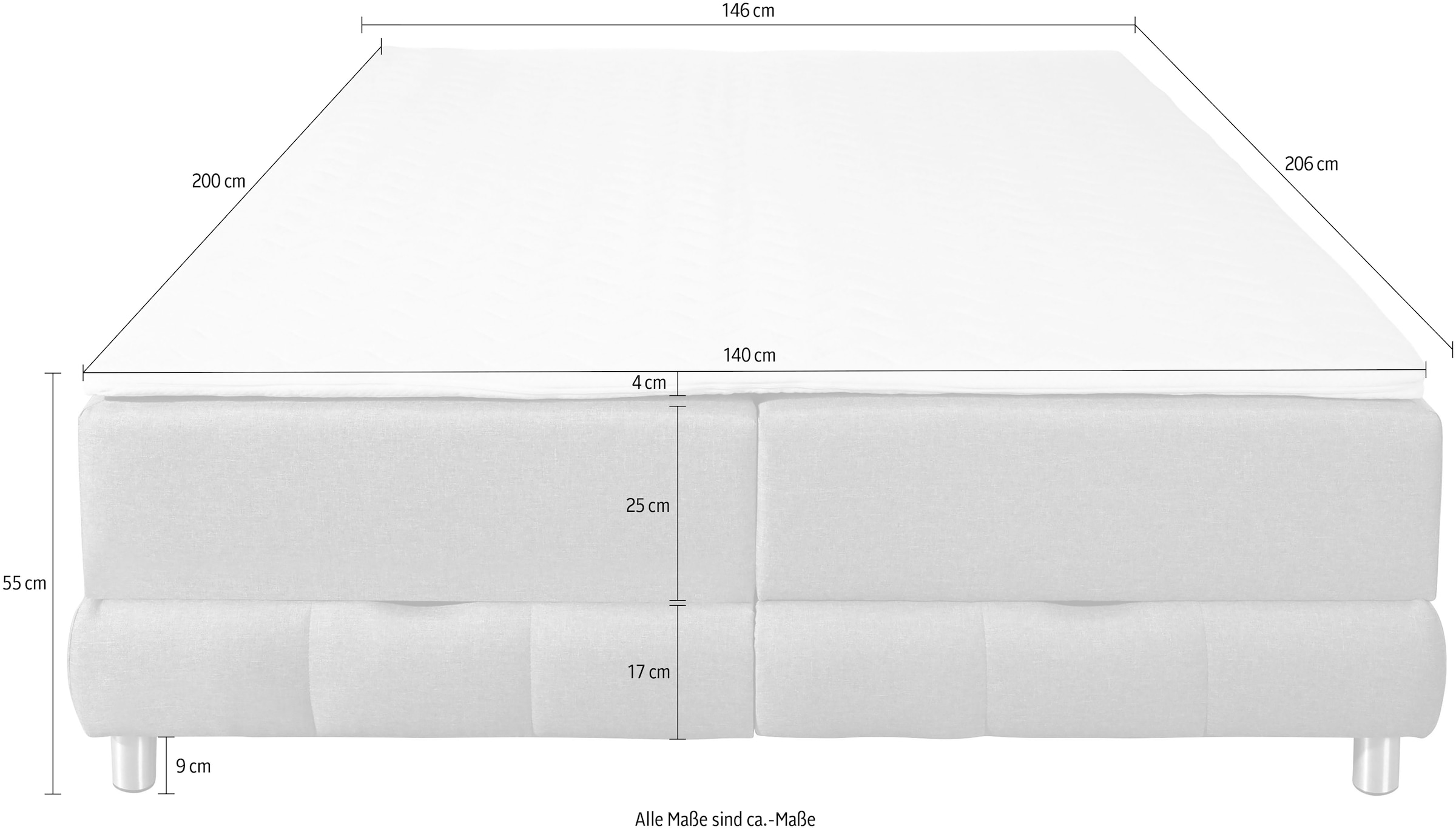 9. Bild von INOSIGN Boxspringbett