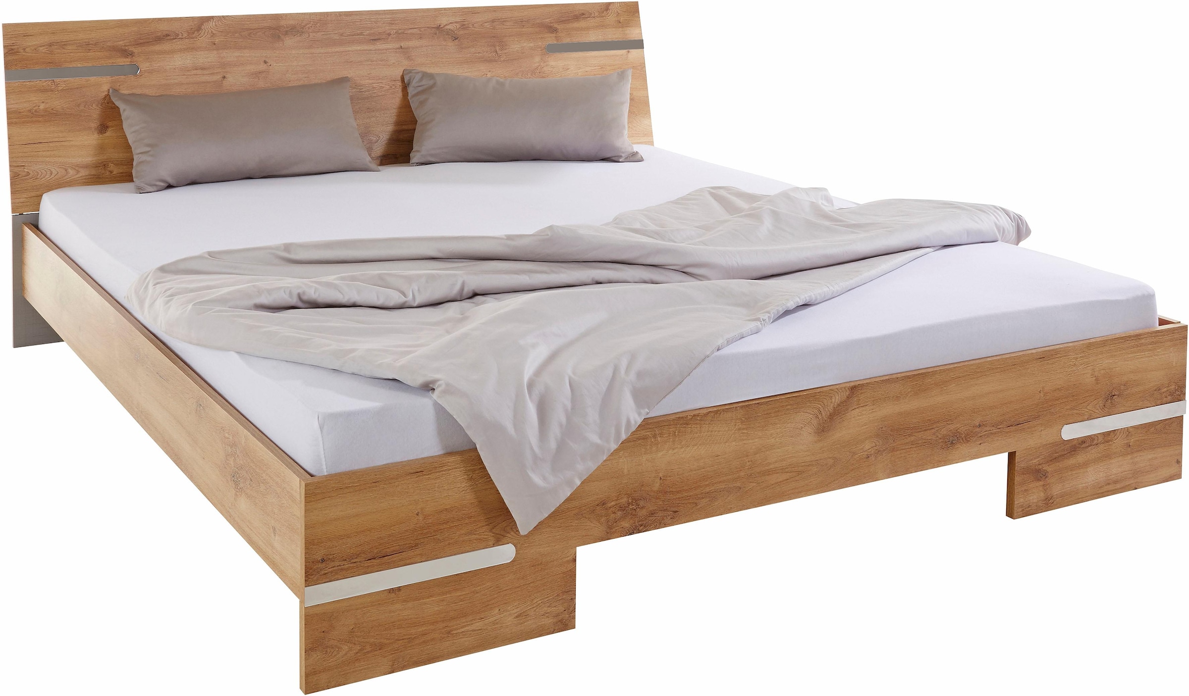 Wimex Futonbett »Anna, Bett Made in Germany«, mit chromfarbenen Details im günstig online kaufen