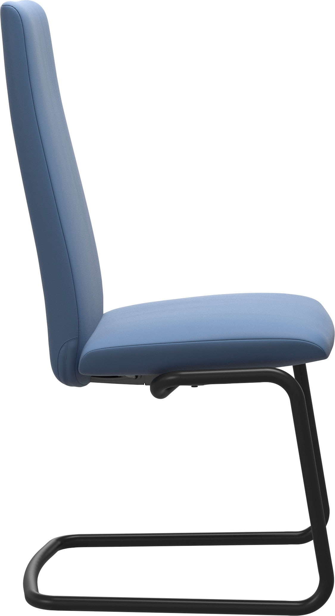 Stressless® Polsterstuhl »Laurel«, Leder BATICK, High Back, Größe M, mit Beinen aus Stahl in Schwarz matt