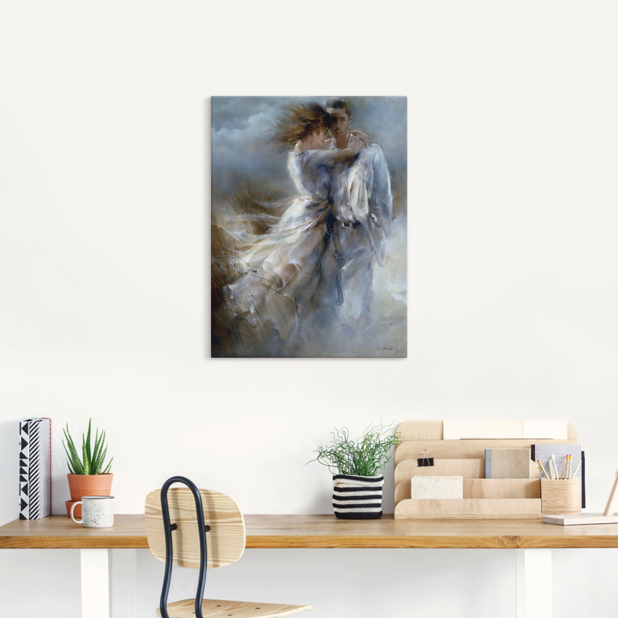 Artland Wandbild »Private Bekanntgabe«, Paar, (1 St.), als Leinwandbild, Poster in verschied. Größen
