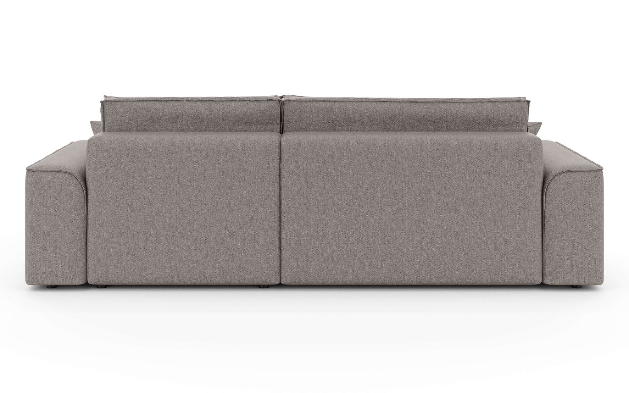 Home affaire Ecksofa »Santenay mit Bettfunktion und Bettkasten, Maße: B/T/H 266/164/90 cm«, L-Form mit Wellenfederung, Schlaffläche: 140x213 cm, auch in Cord