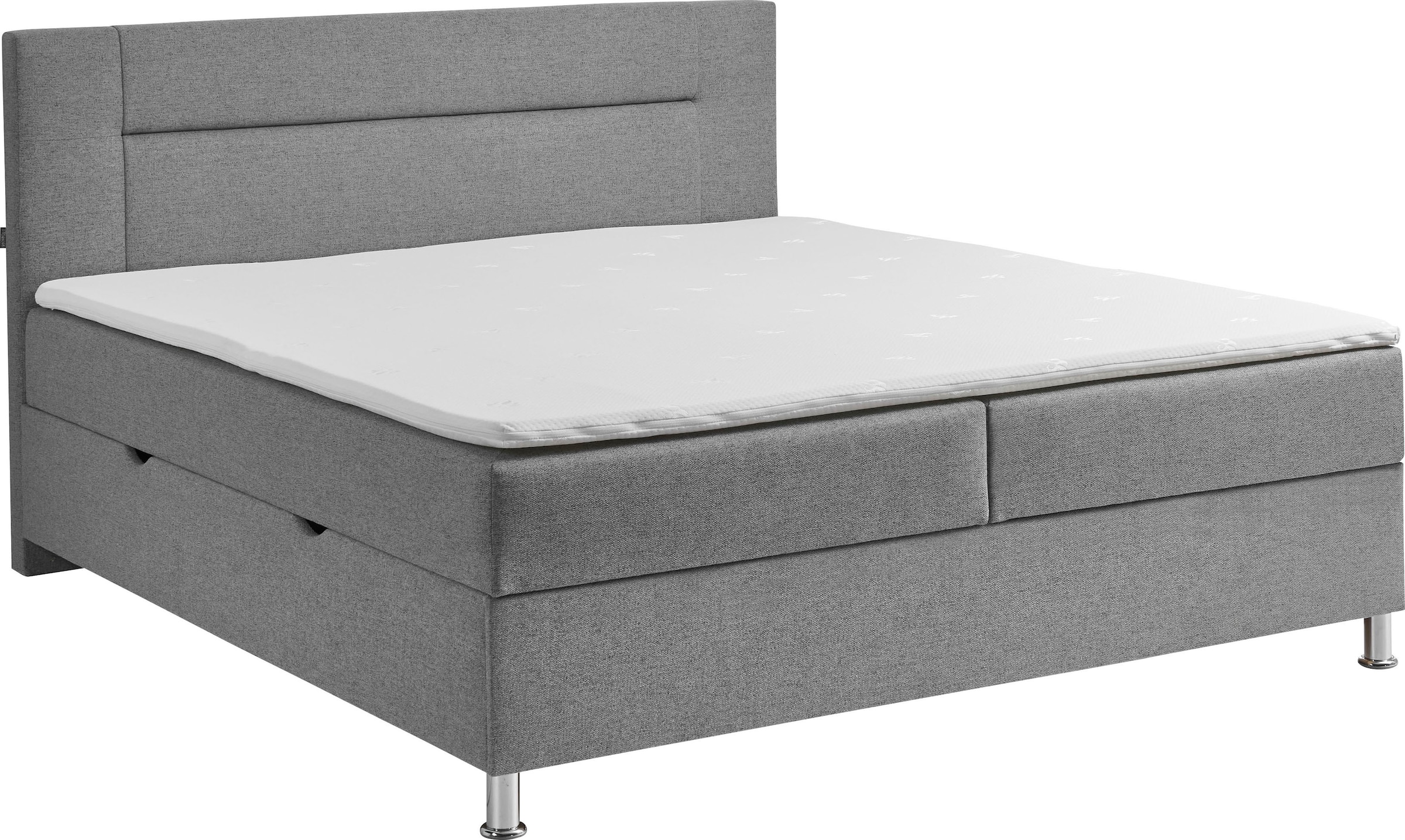 INOSIGN Boxbett »Escalon mit Bettkasten, inkl. Topper«, erhältlich in den Breiten 120x200cm und 180x200cm