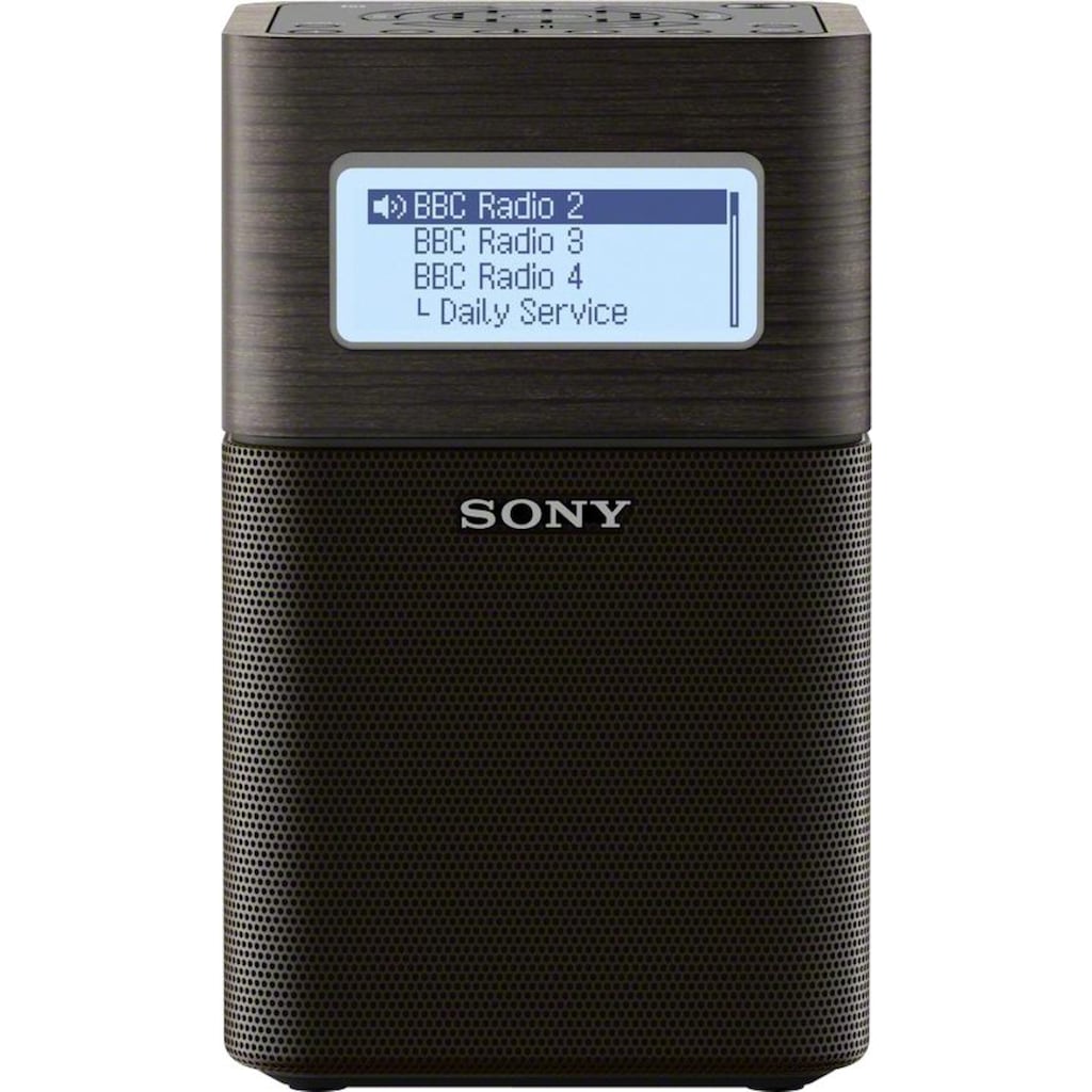 Sony Radio »XDR-V1BTD«, (Bluetooth-NFC Digitalradio (DAB+)-FM-Tuner mit RDS)