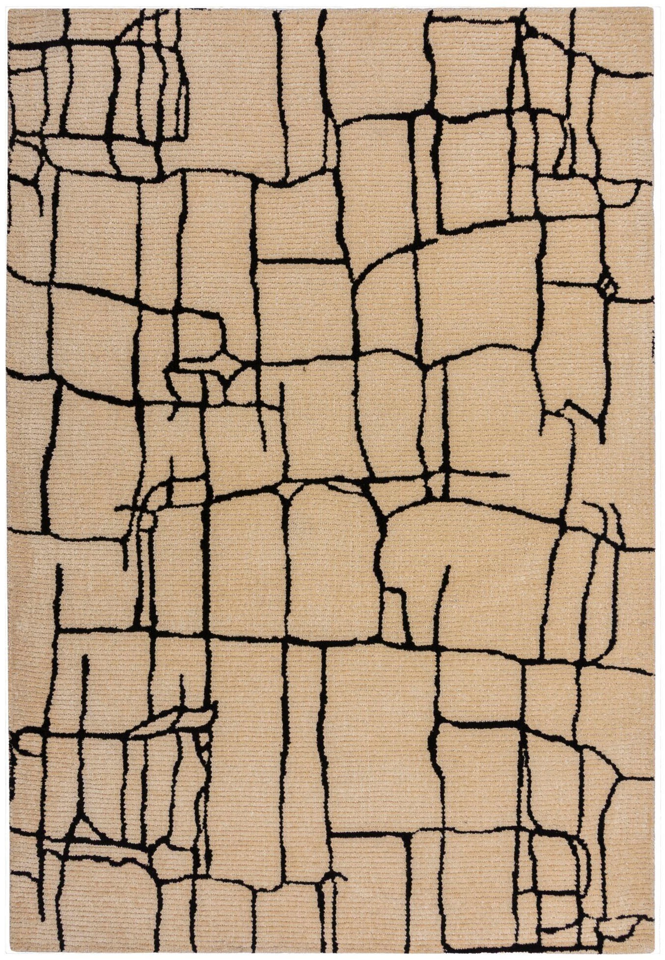 FLAIR RUGS Teppich »Theo«, rechteckig, 12 mm Höhe, Hoch-niedriger Flor in W günstig online kaufen