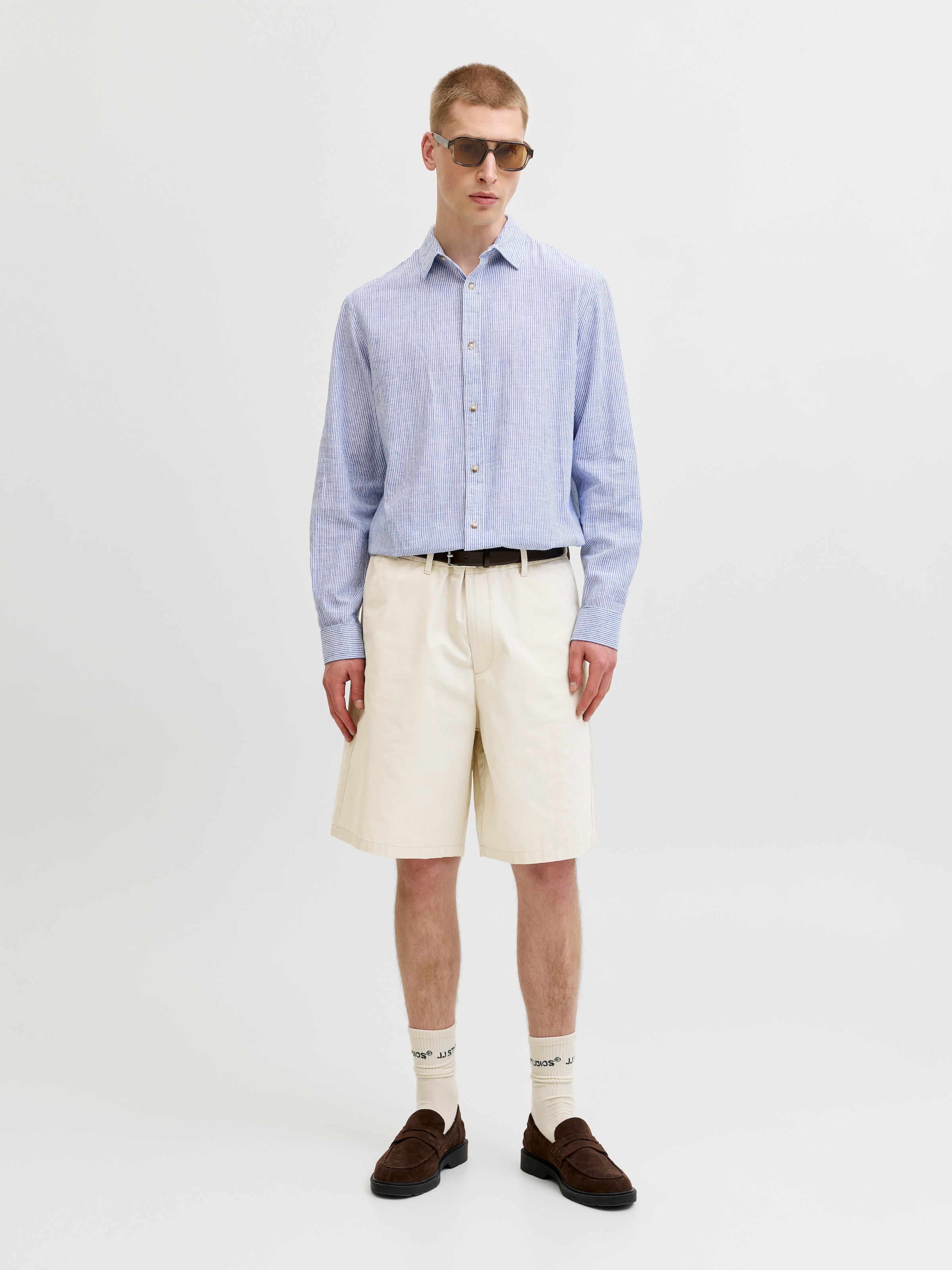 Jack & Jones Chinoshorts »JPSTKARL DREW CHINO SHORTS MID«  Baumwolle, locker geschnitten