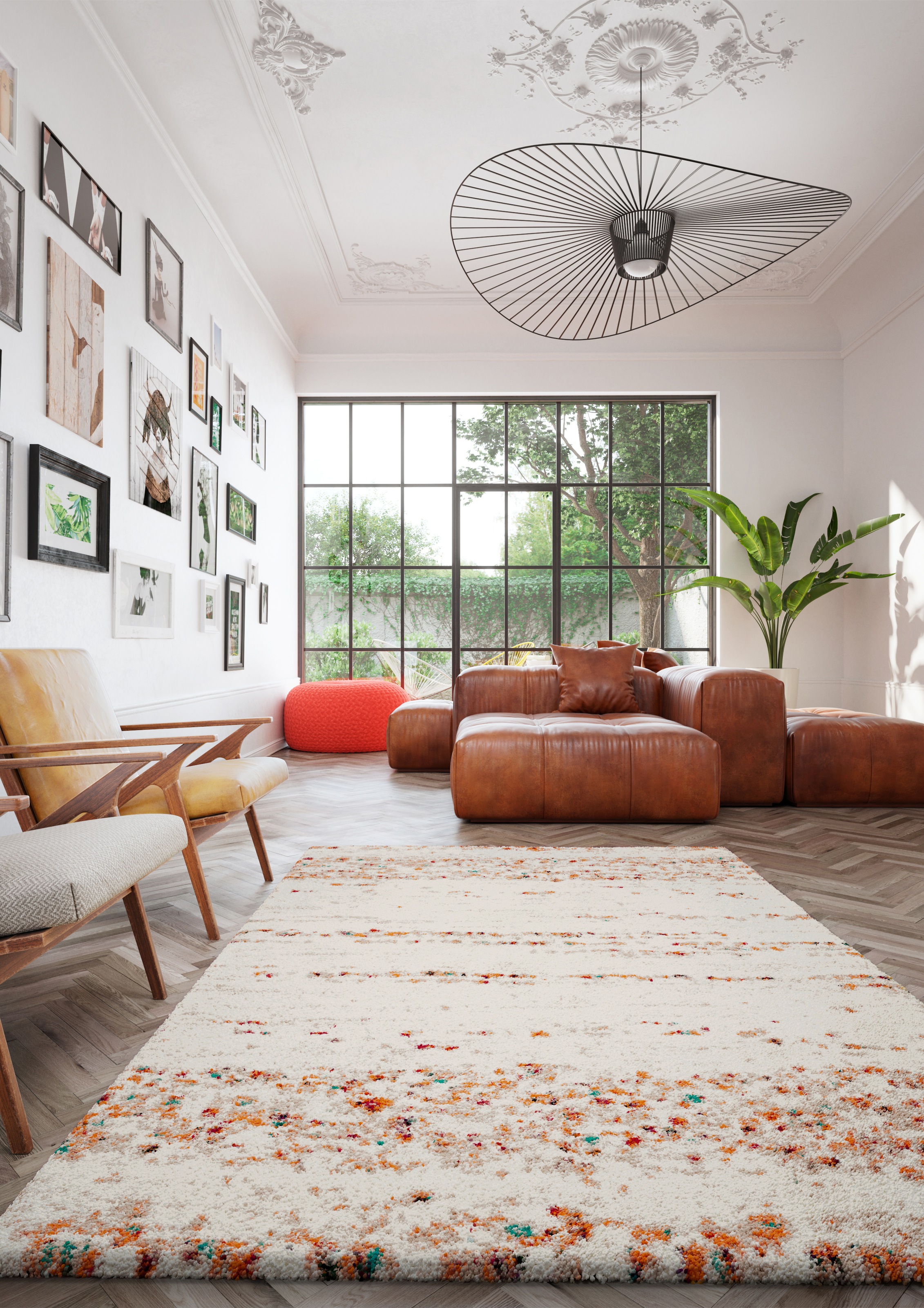 Primaflor-Ideen in Textil Hochflor-Teppich »HIMALAYA, Made in Belgium« rech günstig online kaufen