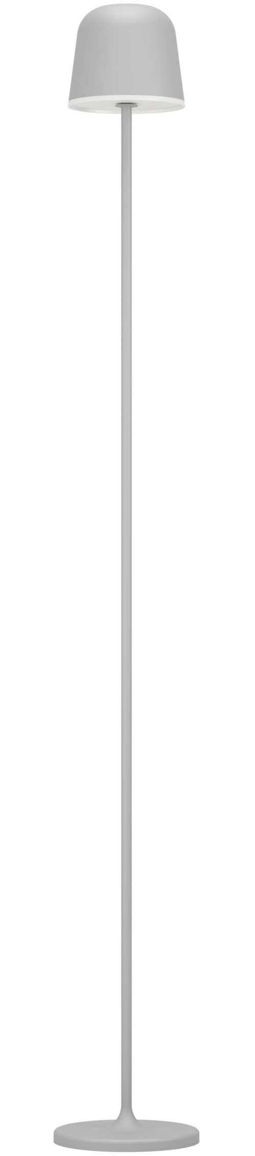 EGLO Stehlampe »MANNERA-L Stehlampe - Alu, Stahl - LED - 4,3W - IP54« LED-Modul 1 Stk. Neutralweiß | Warmweiß Standleuchte, Leselampe, Wohzimmer, Schlafzimmer, H140 x Ø16 cm