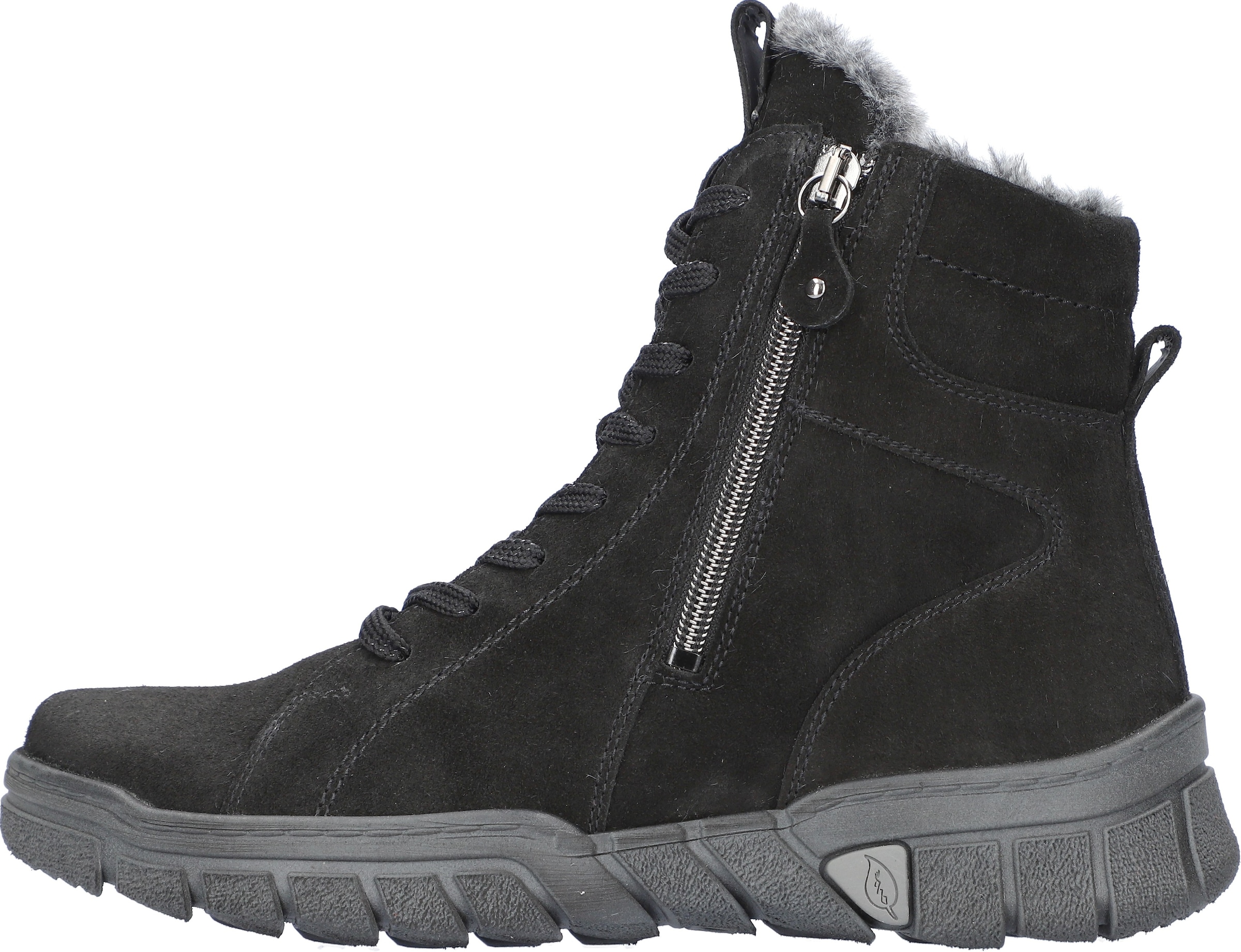 Waldläufer Winterboots »H-LUMI«, Schnürboots, Komfort-Boots in Bequemweite G (= weit)