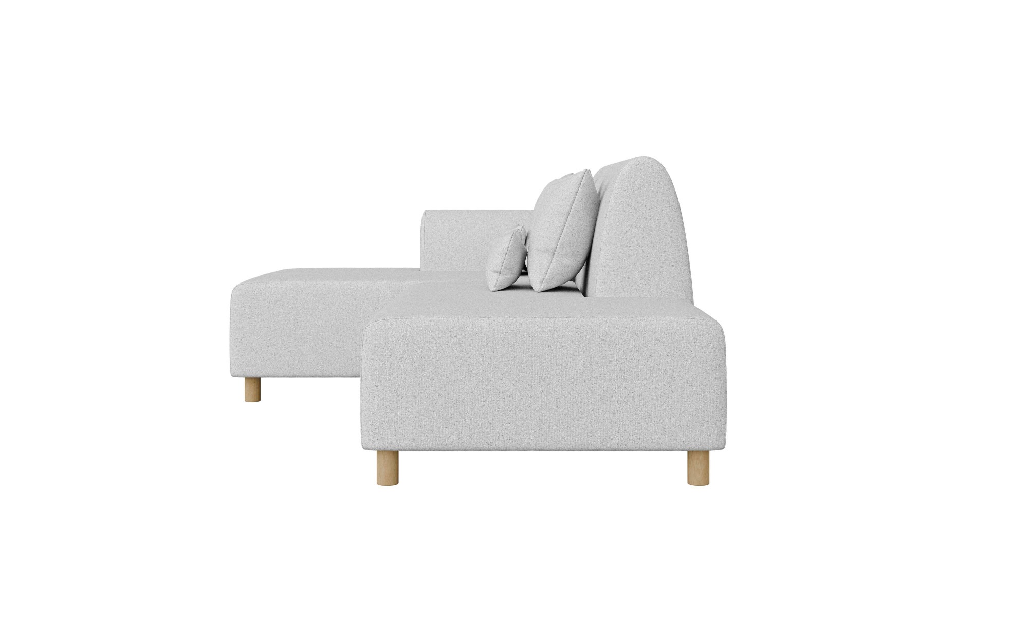 INOSIGN Ecksofa »Suyala«, L-Form mit Hocker
